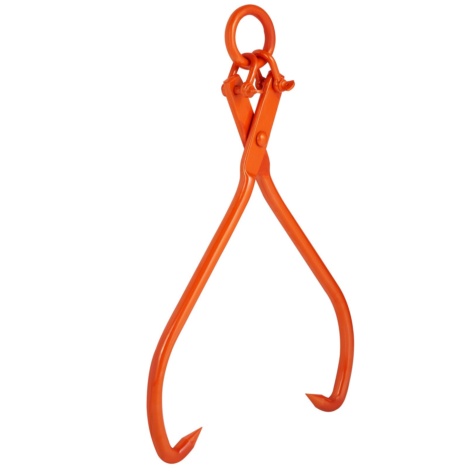 VEVOR Log Skidding Tongs, 81.3cm 2 Claw Log Lifting Tongs, Heavy Duty Steel Lumber Skidding Tongs, 700 kg Loading Capacity, Log Lifting, Handling, Dragging & Carrying Tool 10