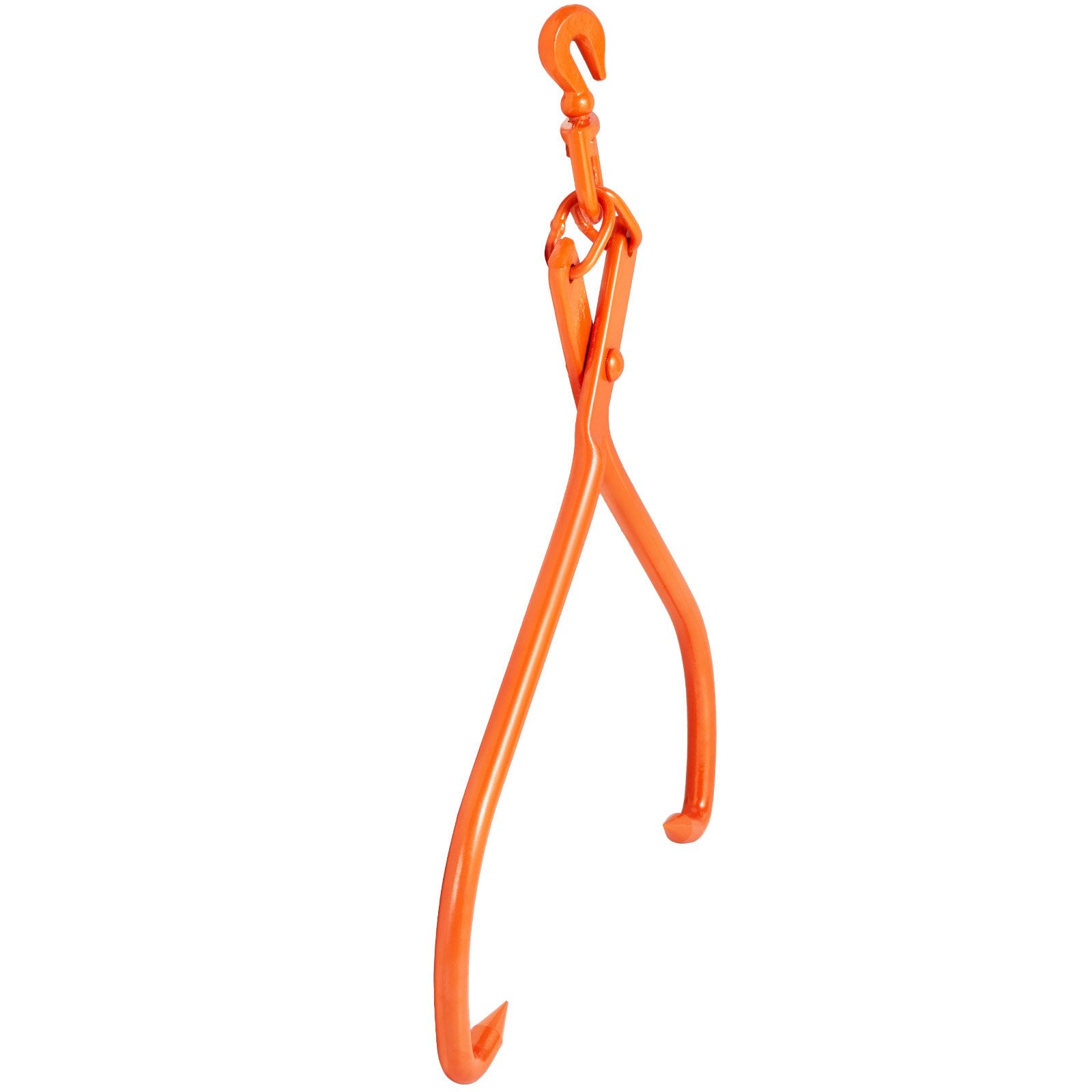 VEVOR Log Skidding Tongs, 81.3cm 2 Claw Log Lifting Tongs, Heavy Duty Rotating Steel Lumber Skidding Tongs, 700 kg Loading Capacity, Log Lifting, Handling, Dragging & Carrying Tool 10