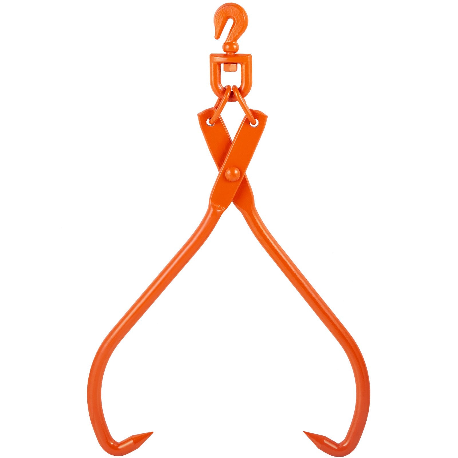 VEVOR Log Skidding Tongs, 81.3cm 2 Claw Log Lifting Tongs, Heavy Duty Rotating Steel Lumber Skidding Tongs, 700 kg Loading Capacity, Log Lifting, Handling, Dragging & Carrying Tool 11