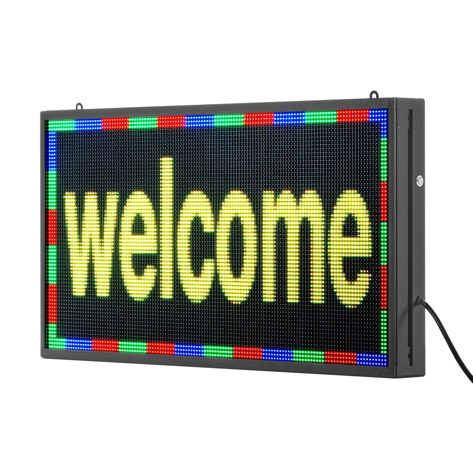 VEVOR 27x14in Programmable LED Sign Digital Scrolling Display Board P5 Fullcolor 9