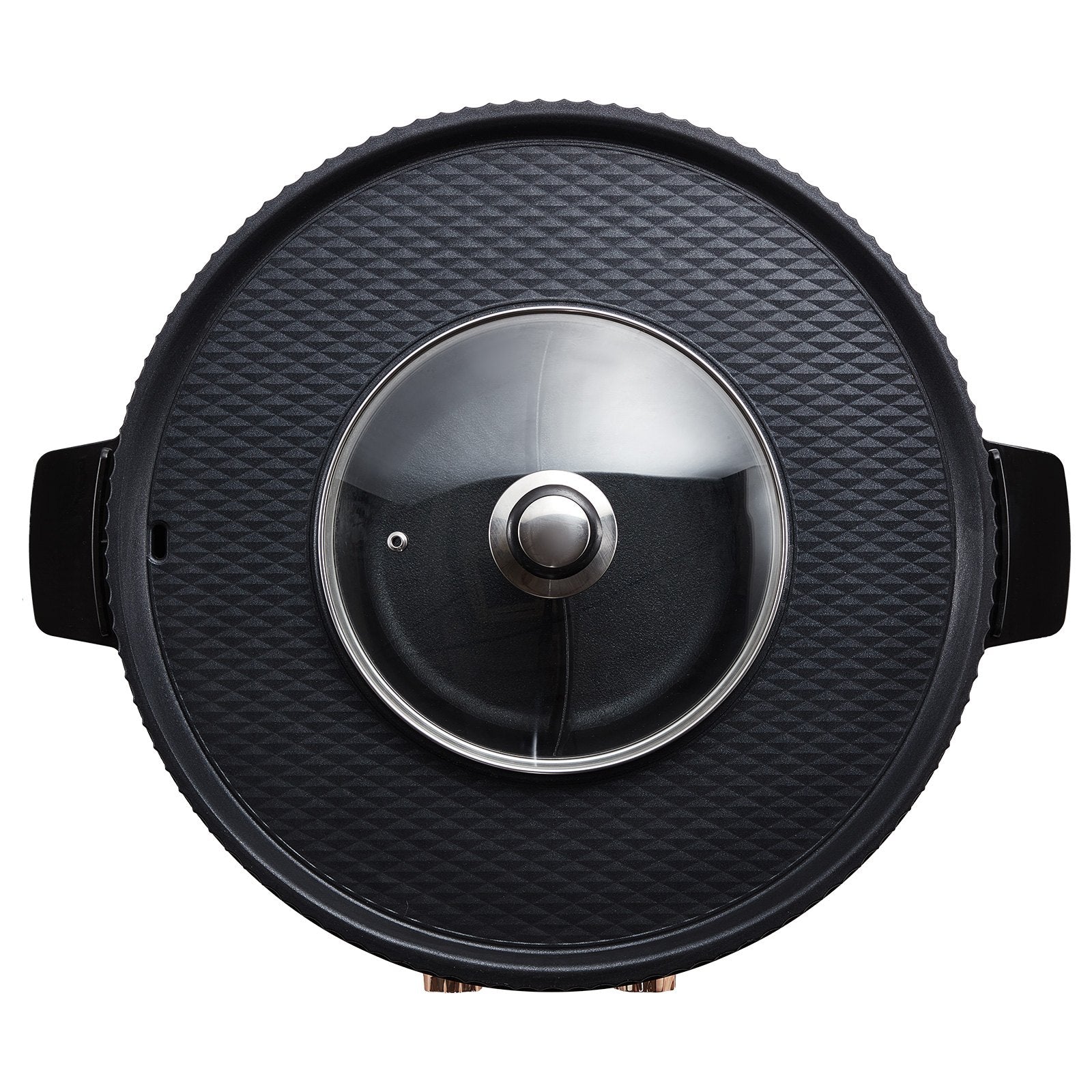 VEVOR Hot Pot with Grill 1800W 2-in-1 Electric Smokeless Grill and Hot Pot 10