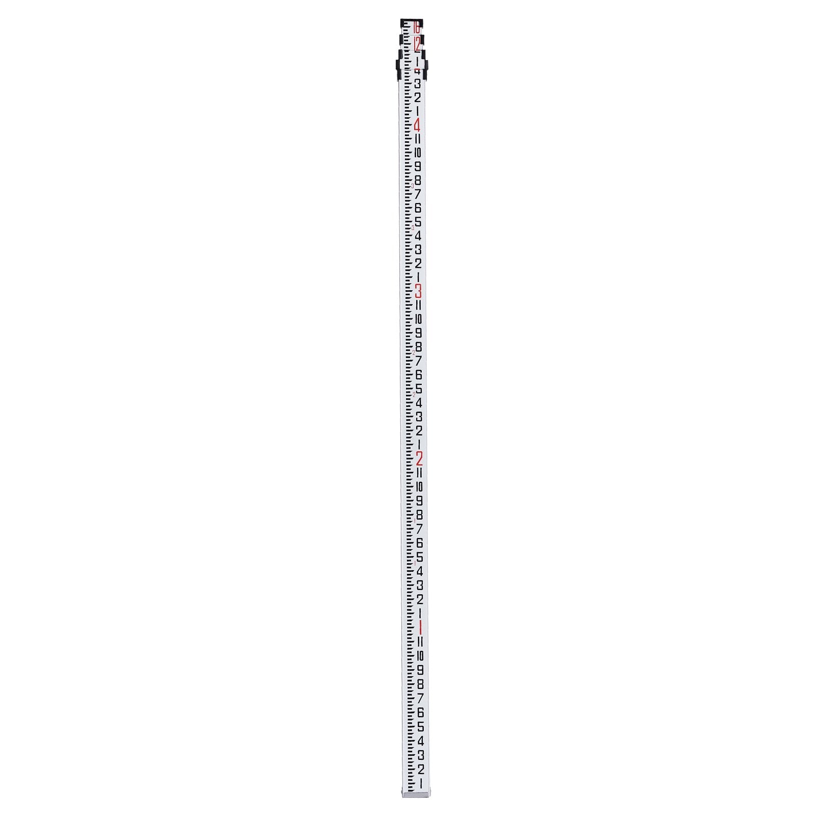 VEVOR Measuring Rod 16-Feet/8ths 4 Sections Telescopic Grade Rod 1/8in w/ Bag 10