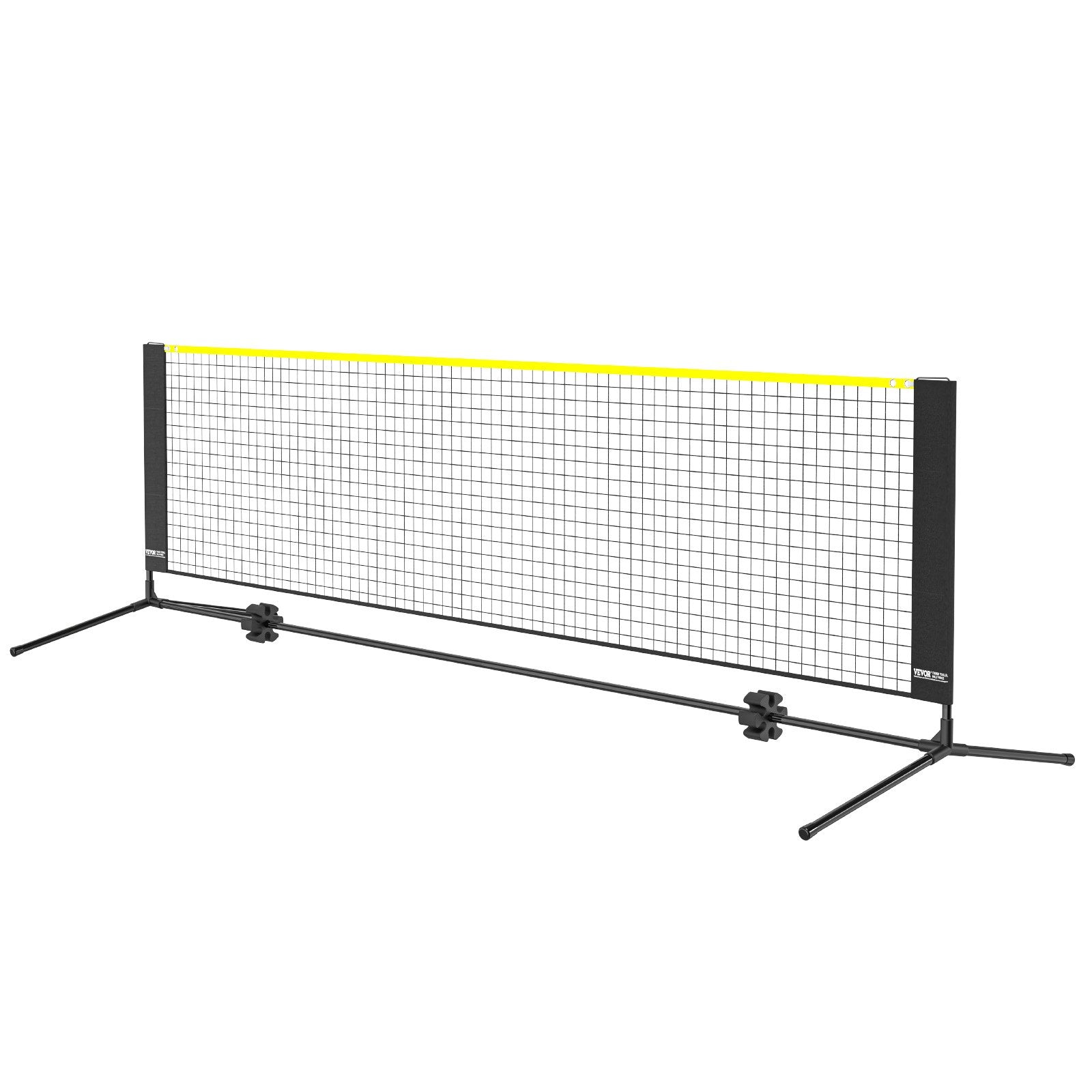VEVOR Badminton Net, Height Adjustable Volleyball Net, 10ft Wide Foldable Pickleball Net, Portable Easy Setup Tennis Net Set with Poles, Stand and Carry Bag, for Kids Backyard Game Indoor Outdoor Use 9