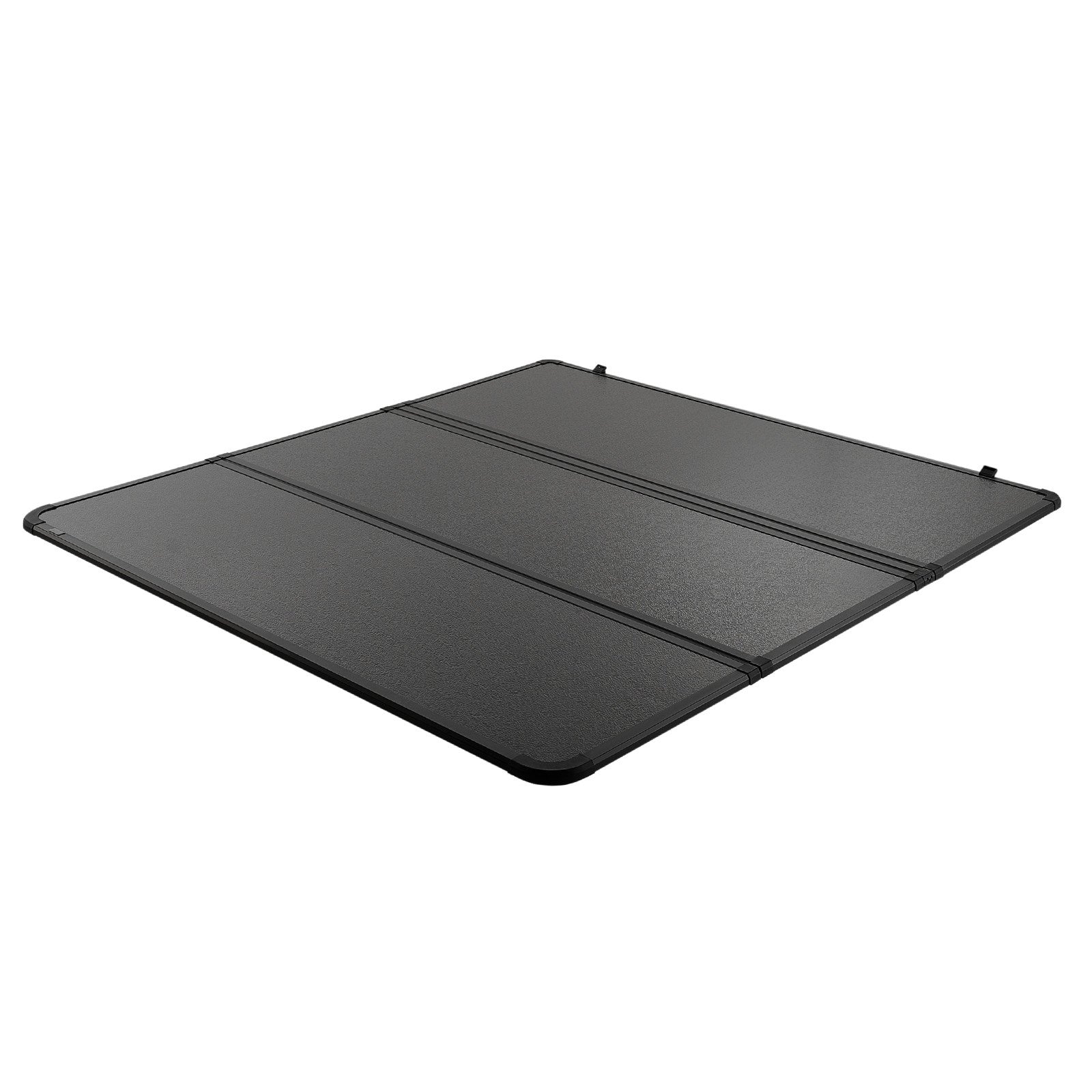 VEVOR Tri-Fold Truck Bed Tonneau Cover, Compatible with 2015-2024 Ford F-150, 2004 mm Bed, Only Fit 2004 x 1656 mm Inside Bed, 181.4 kg Load Capacity with Built-in LED Light, Quick Folding, Black 9