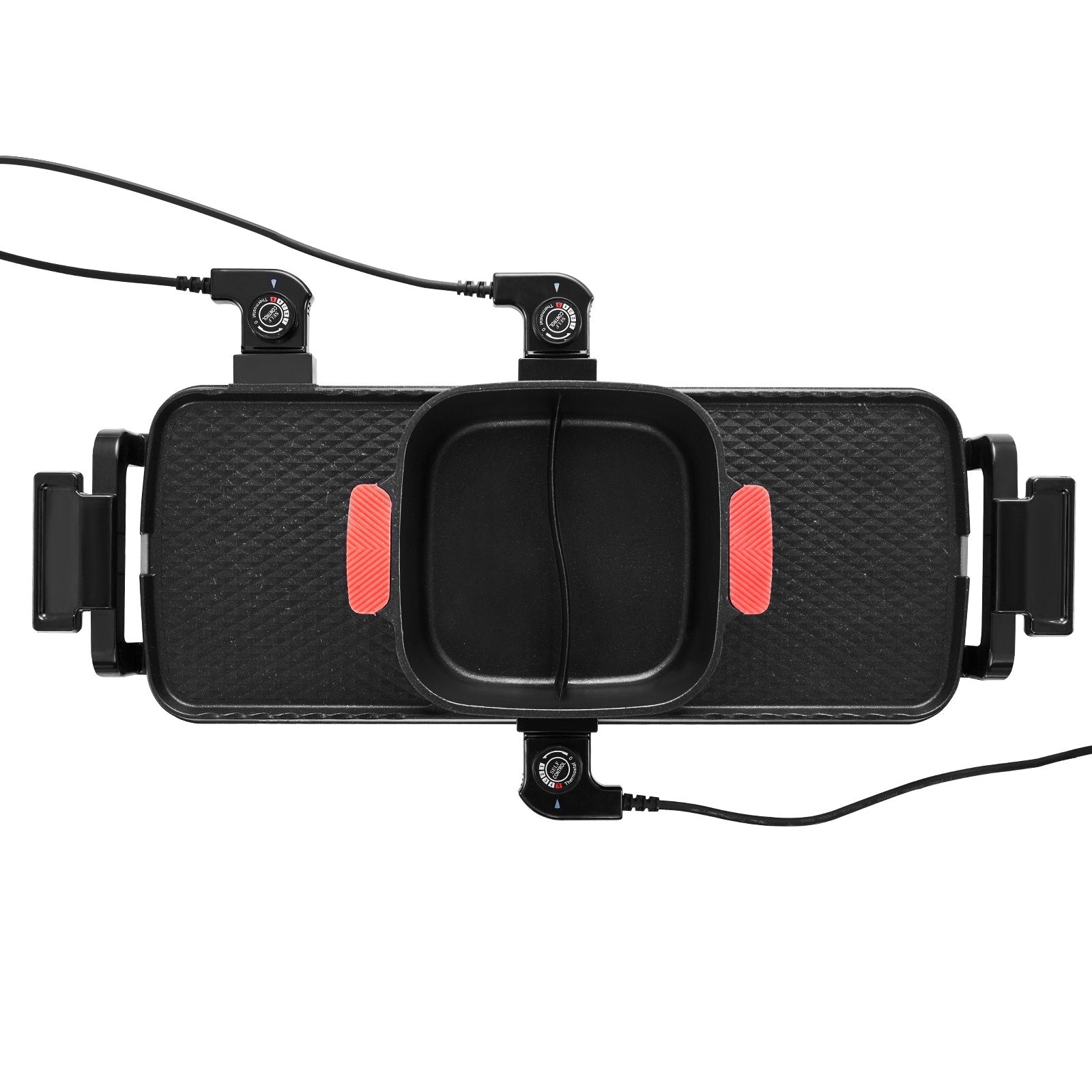 VEVOR Hot Pot with Grill 2300W 2-in-1 Electric Smokeless BBQ with Removable Pot 10