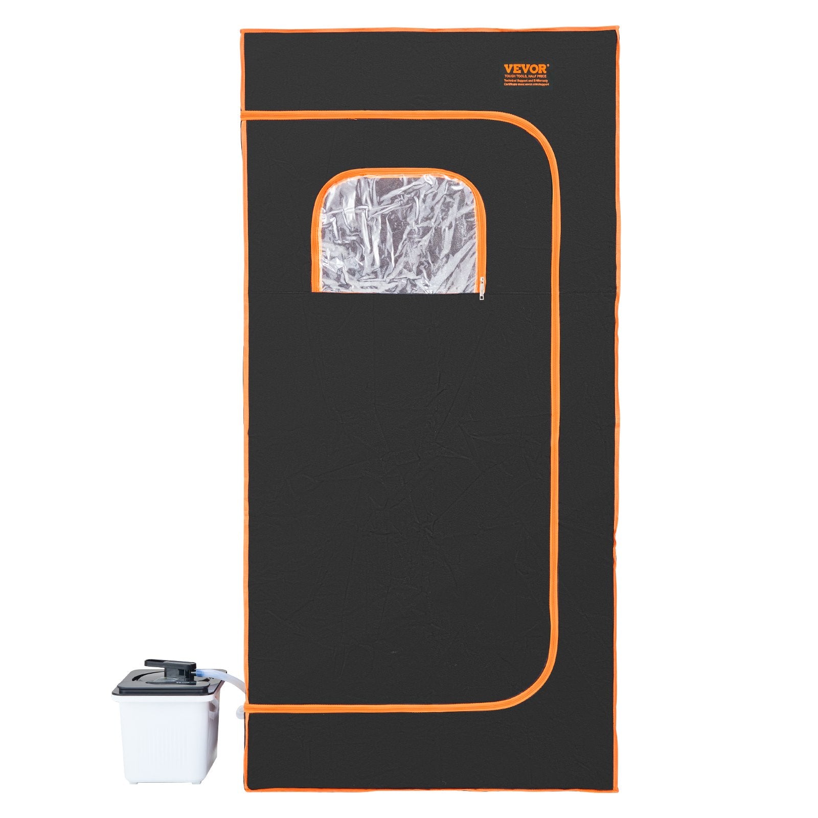 VEVOR Portable Steam Sauna Tent Full Size 2000W Personal Sauna Blanket W/ Chair,880 x 880 x 1780 mm 10