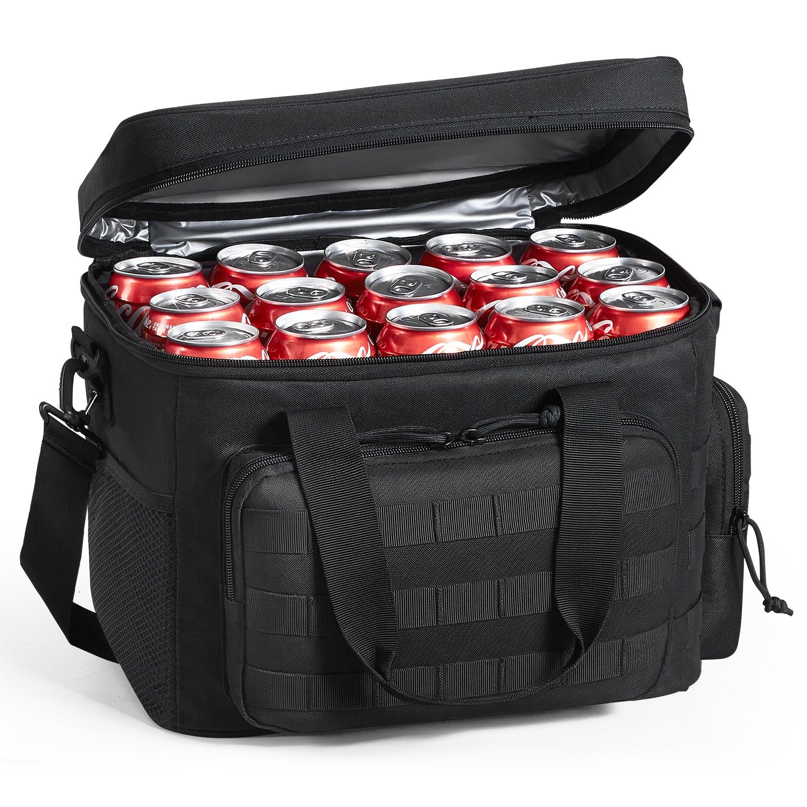 VEVOR Cooler Bag 20L Insulated Lunch Bag Molle Design & Removable Storage Bags