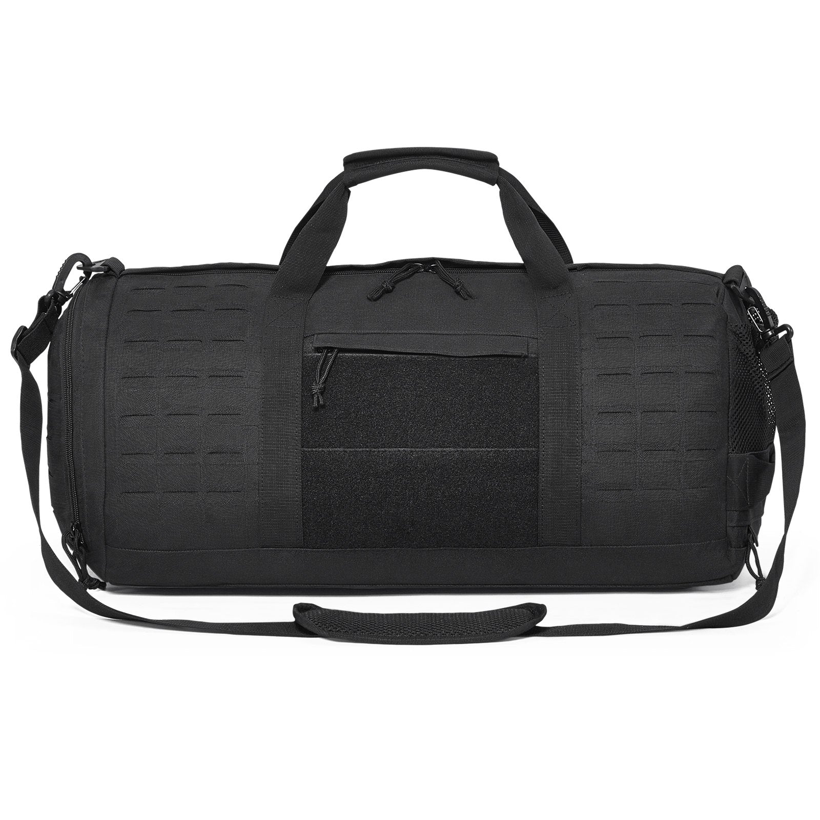 VEVOR Tactical Duffle Bag 45L Gym Bag Duffle Molle Design & Shoe Compartment 9
