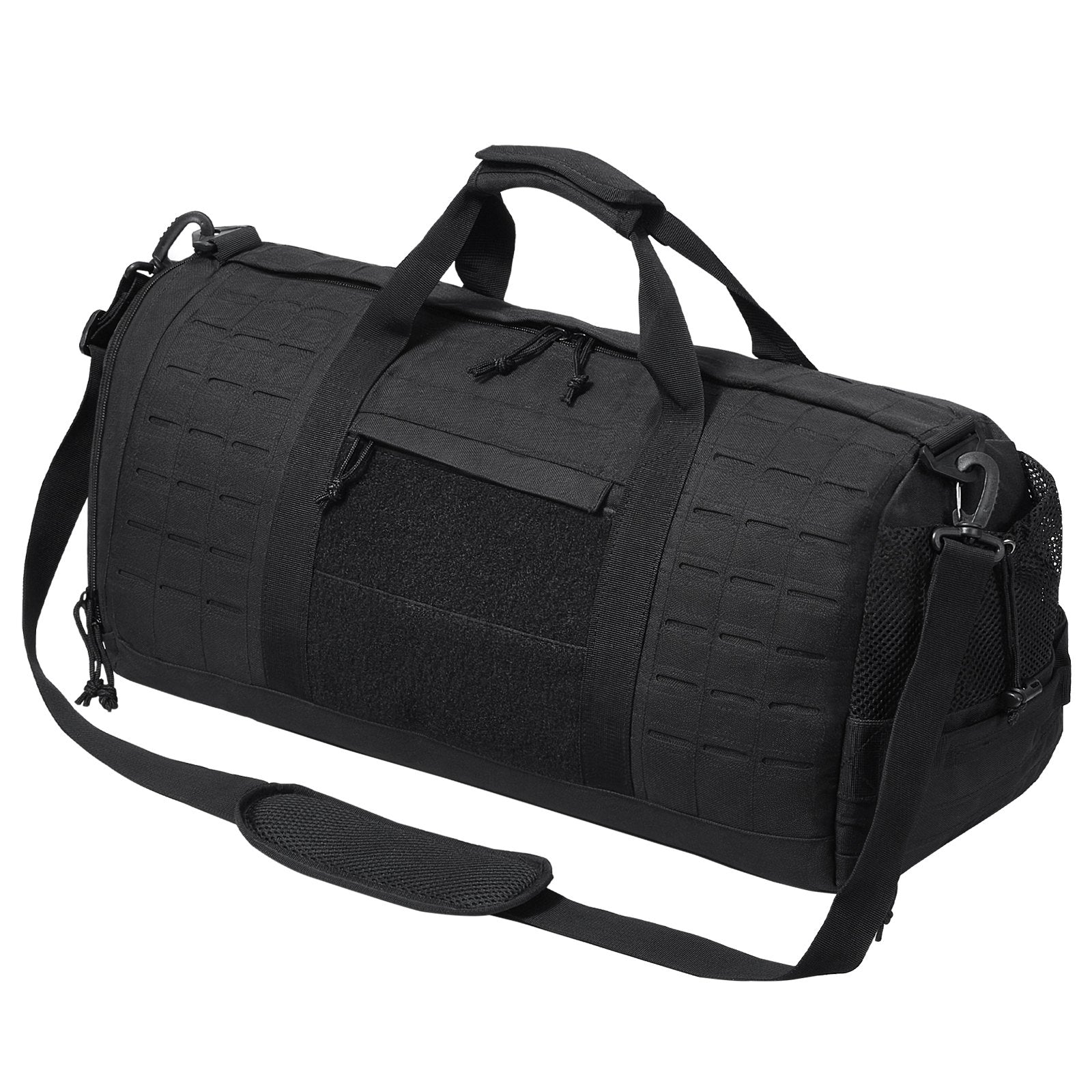 VEVOR Tactical Duffle Bag 45L Gym Bag Duffle Molle Design & Shoe Compartment 10