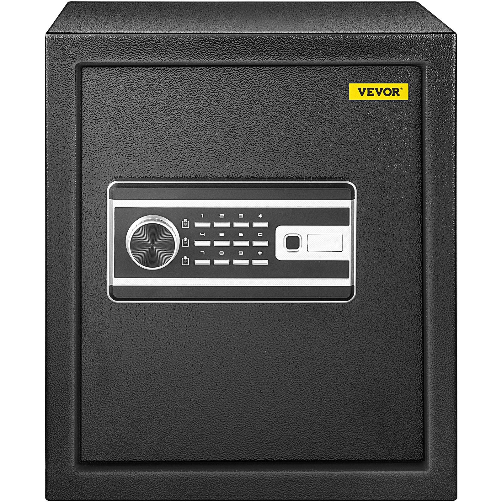 VEVOR Safe Box, 1.7 CU.FT Fingerprint Safe Box for Money with 2 Keys & Digital Keypad, Q235 Steel Safe Box for Storing Cash, Jewelry, Pistols, Documents, Watches in Home & Office & Hotel 9