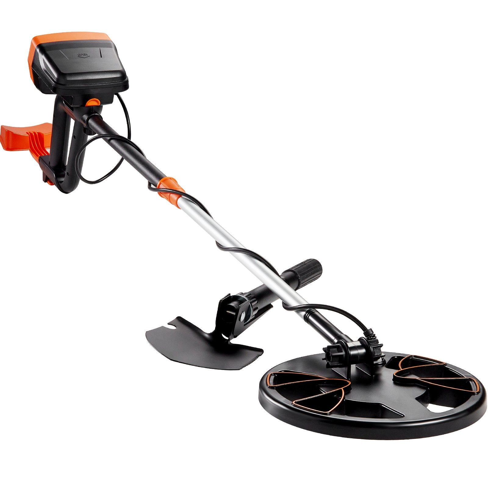 VEVOR Metal Detector for Adults & Kids, 8", Professional Adjustable Higher Accuracy Gold Detector, IP68 Waterproof Coil with LCD Display Advanced DSP Chip, for Detecting Gold Coin Treasure Hunting 11
