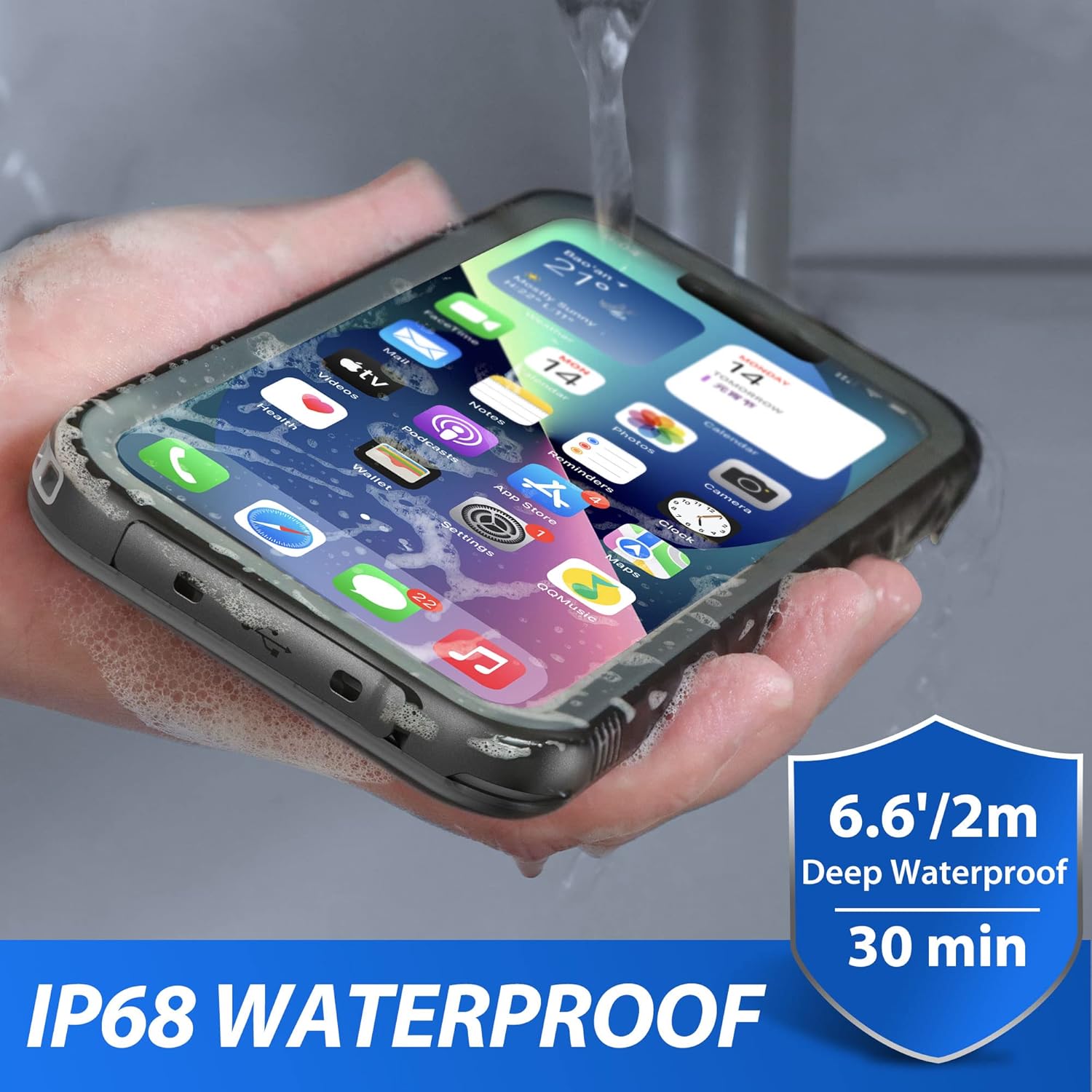 iPhone 13 Waterproof Shockproof Case 4