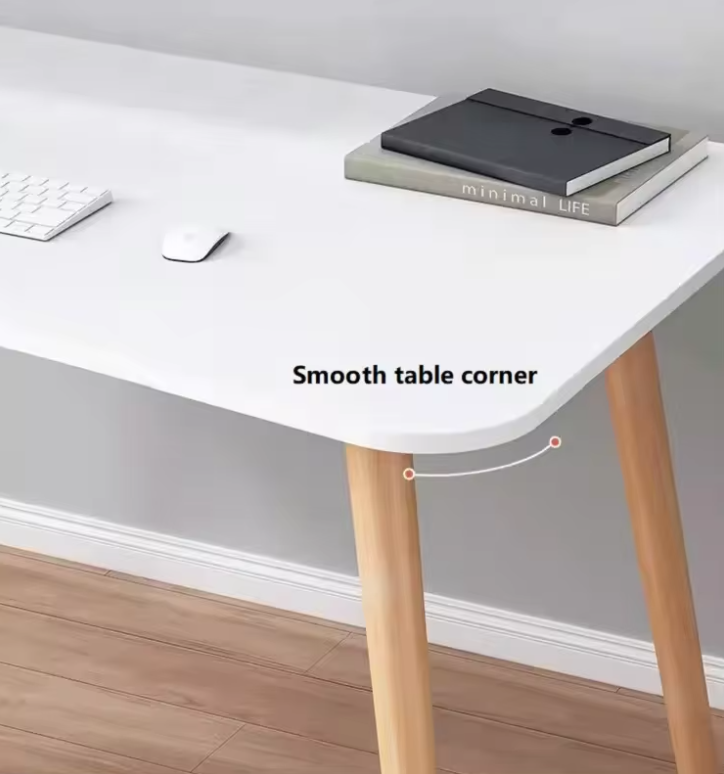 Computer Desk Table Study - Black / 80 CM 4