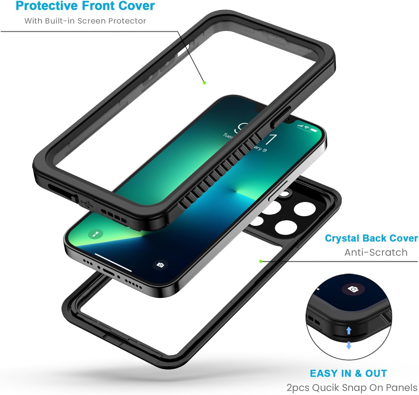 iPhone 13 Pro Max Waterproof Case 3
