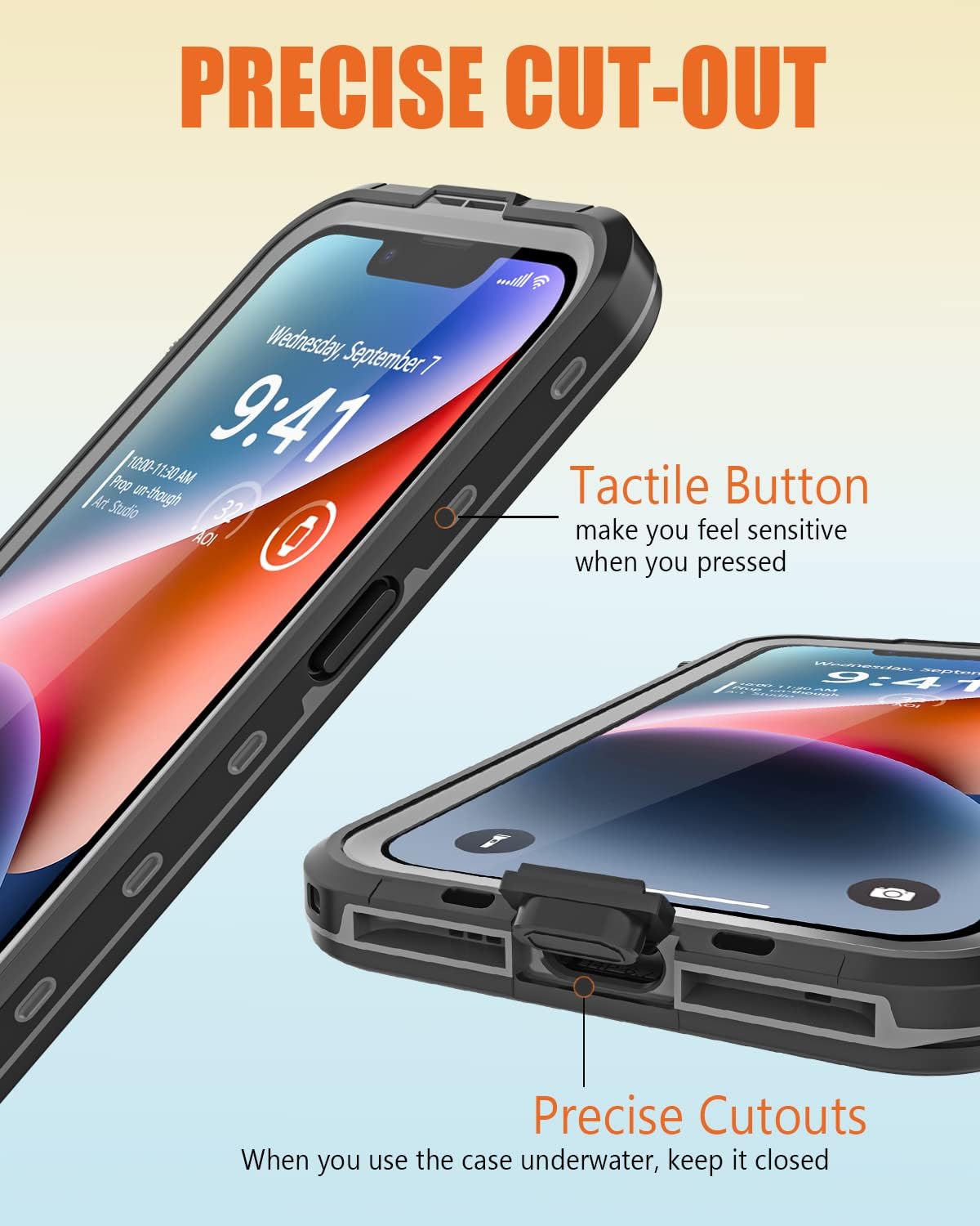 iPhone 14 Plus Waterproof Case 3