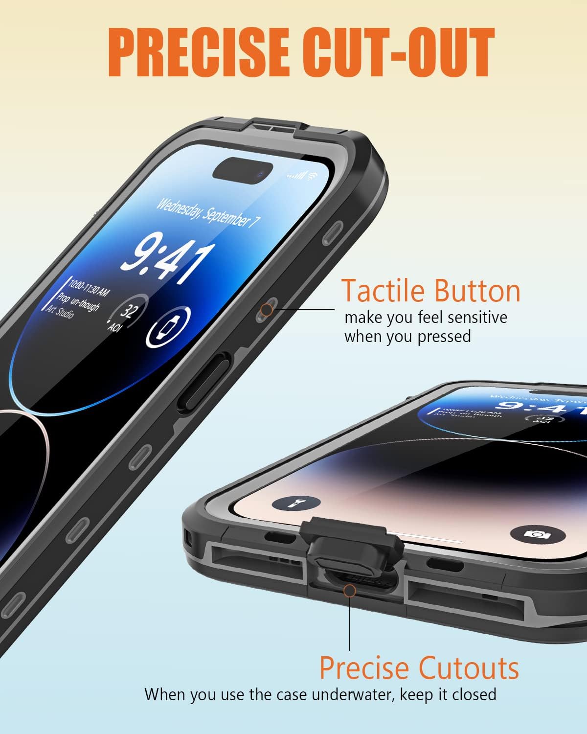 iPhone 14 Pro Waterproof Case 4
