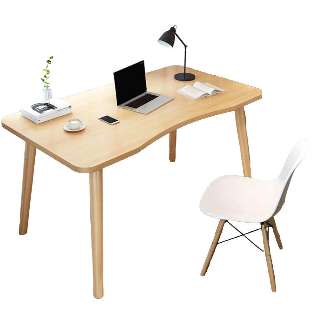 Computer Desk Table Study - Beige / 80 CM