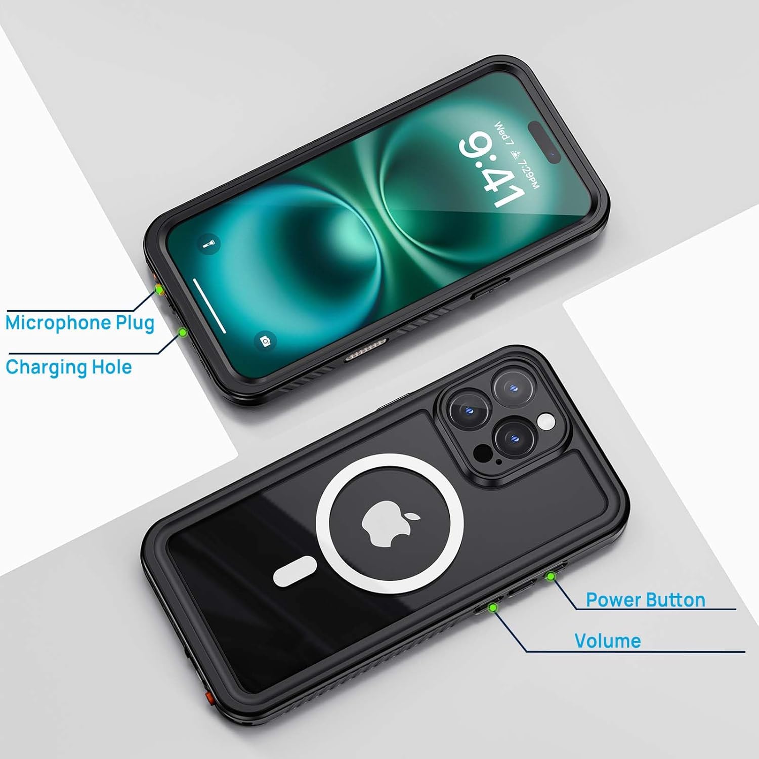 iPhone 16 Pro Waterproof Case 3