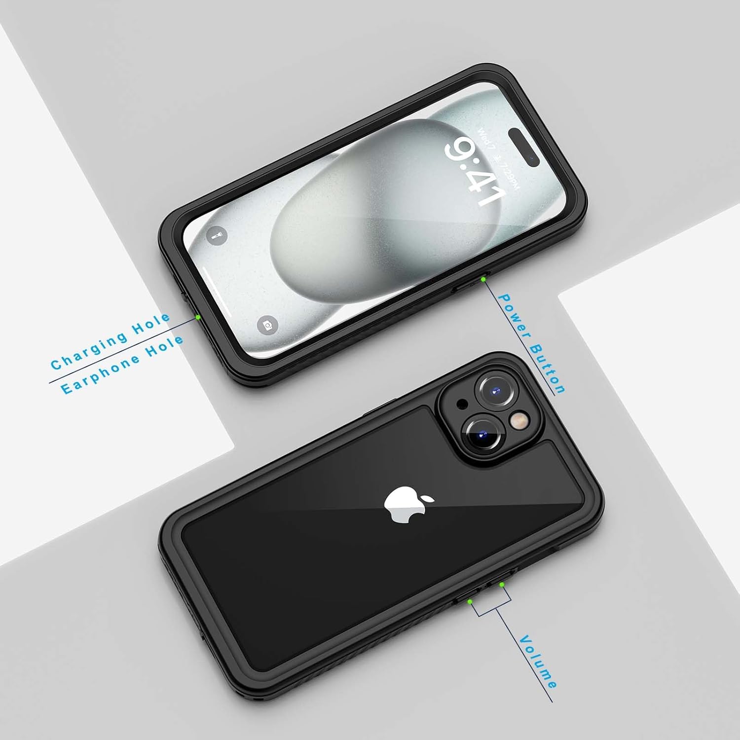 iPhone 15 Plus Waterproof Case 5