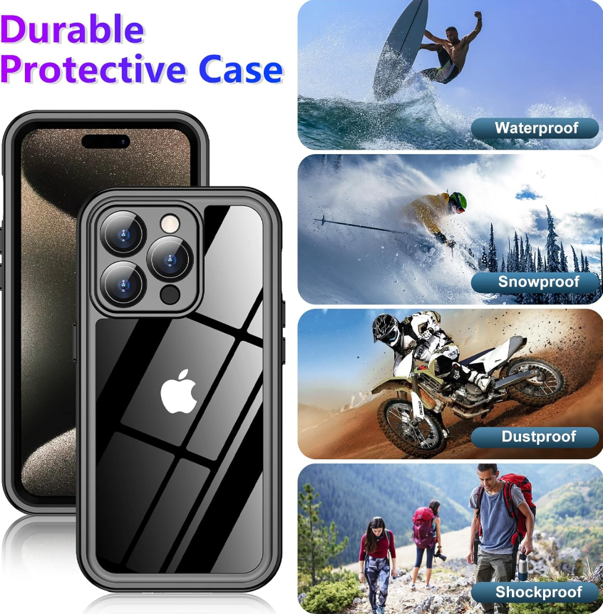 iPhone 15 Pro Max Waterproof Case 5