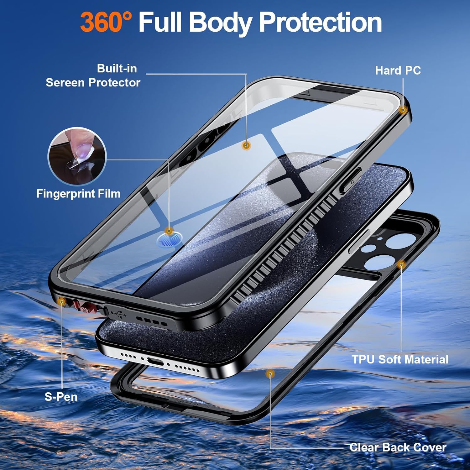 iPhone 12 Mini Waterproof Shockproof Case 4