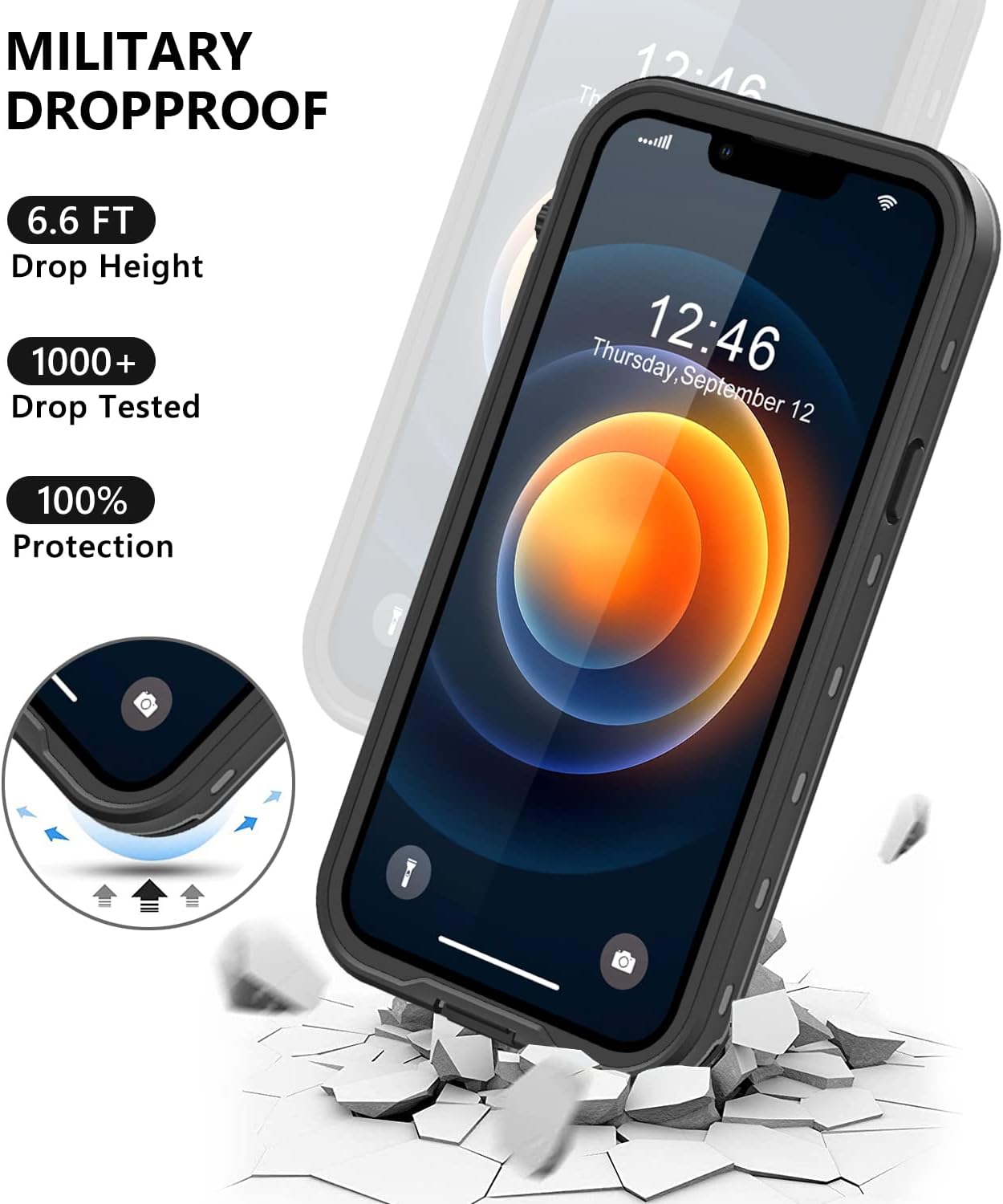 iPhone 12 Pro Waterproof Case 4