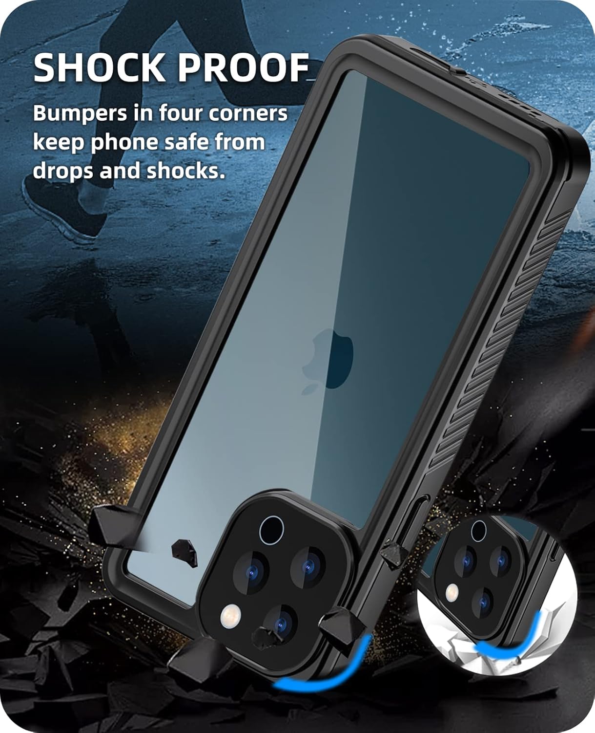 iPhone 12 Pro Max Waterproof Case 5