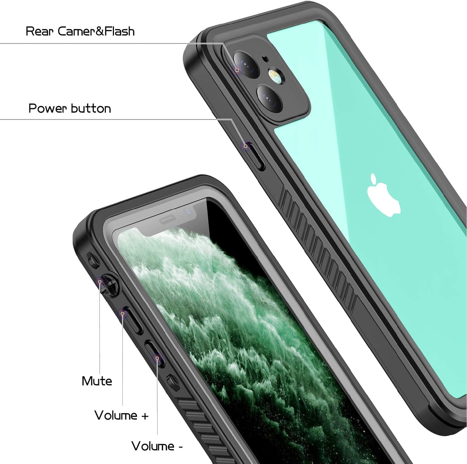 iPhone 11 Waterproof Shockproof Case 3