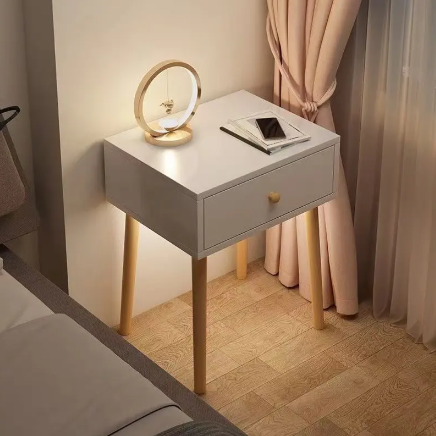 BedSide Table White 4