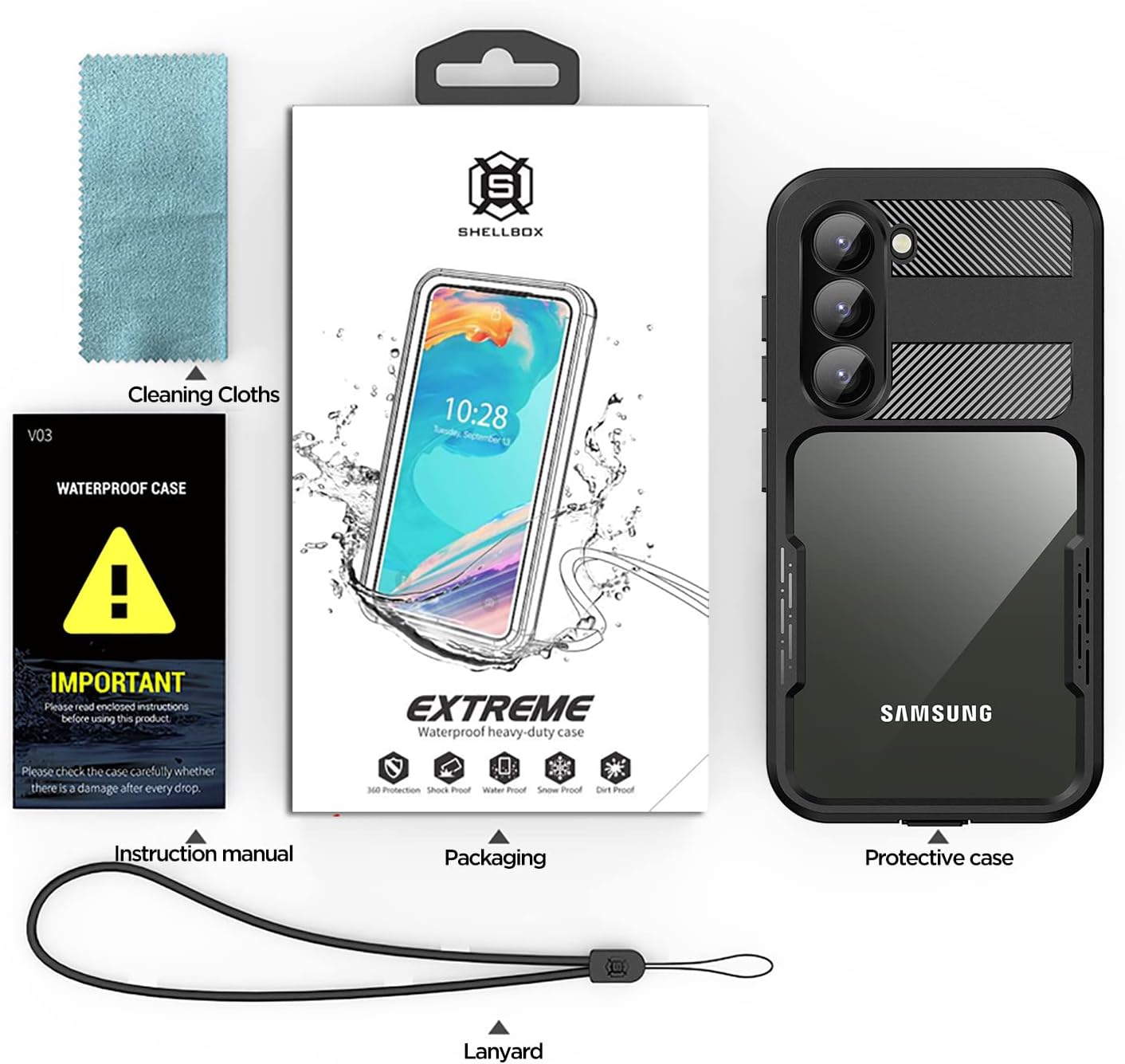 Samsung Galaxy S23 Waterproof Case
