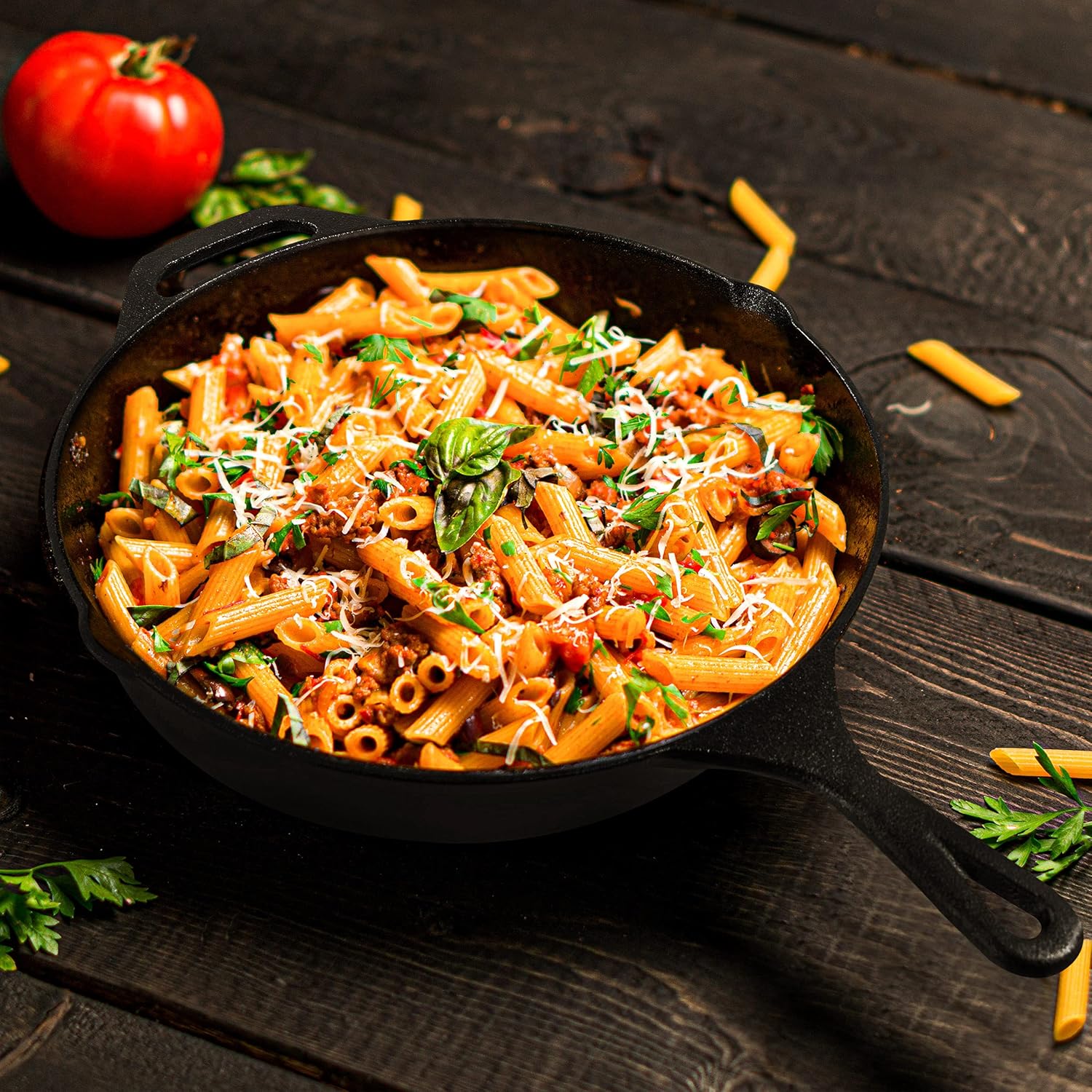 Cookware Sets Frying Cast Iron Pans Cast Iron Dish 30 CM 3