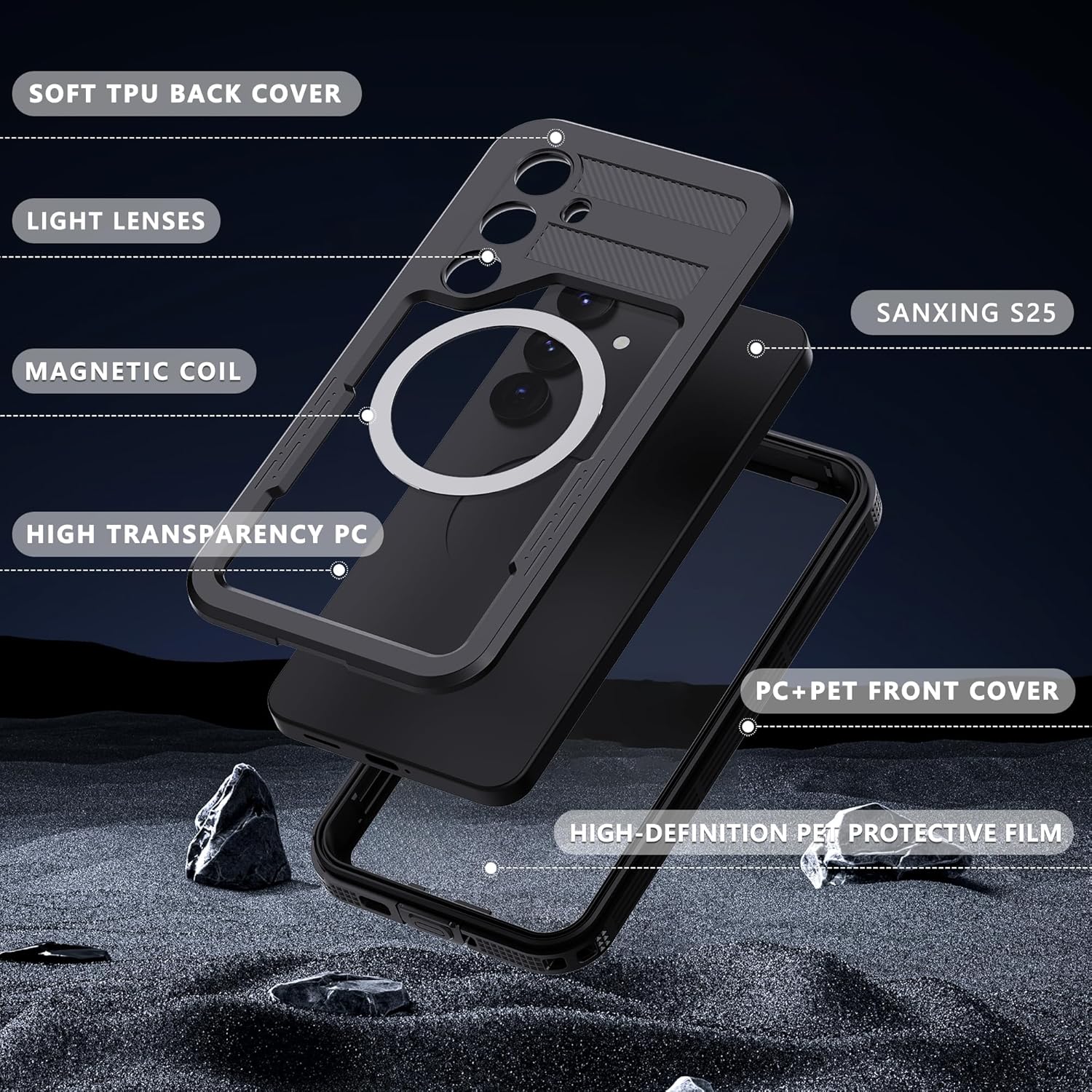 Samsung Galaxy S25 Case Waterproof 4