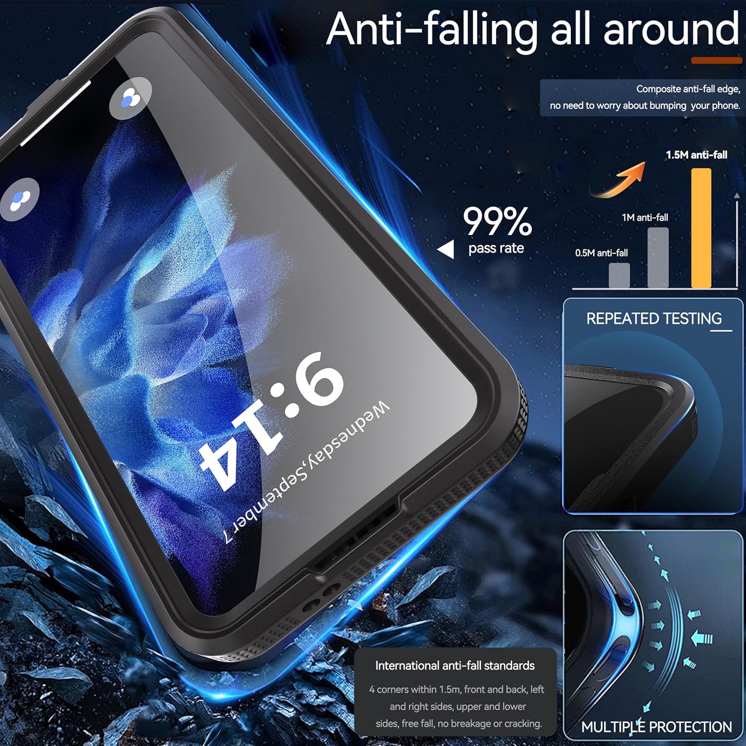 Samsung Galaxy S25 Plus Case Waterproof 3