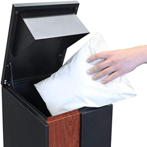 Big Outdoor Mailbox Parcelbox Pillar Letterbox 320x240x950 mm 3