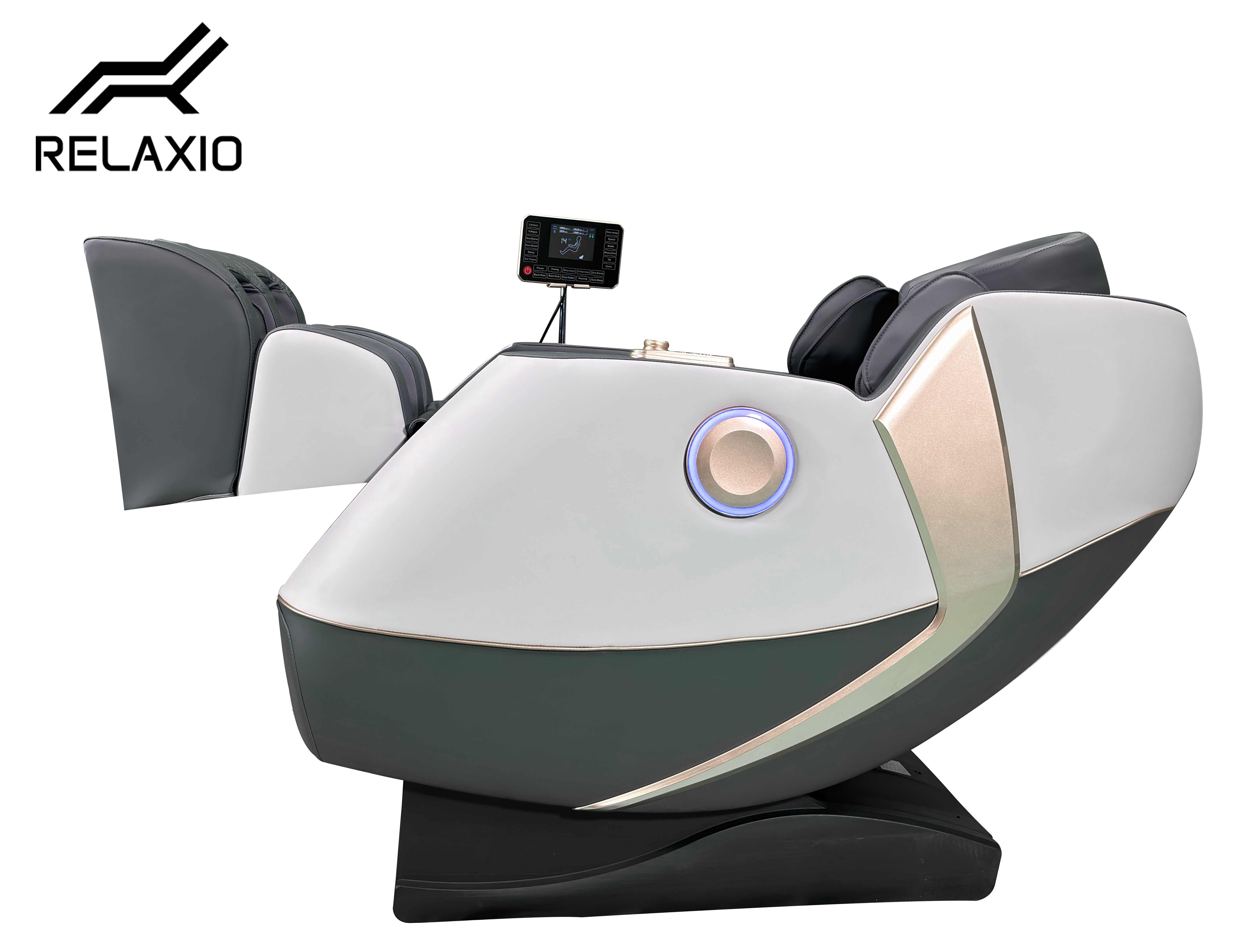 Recliner Full Body Zero Gravity Massage Chair - Gray