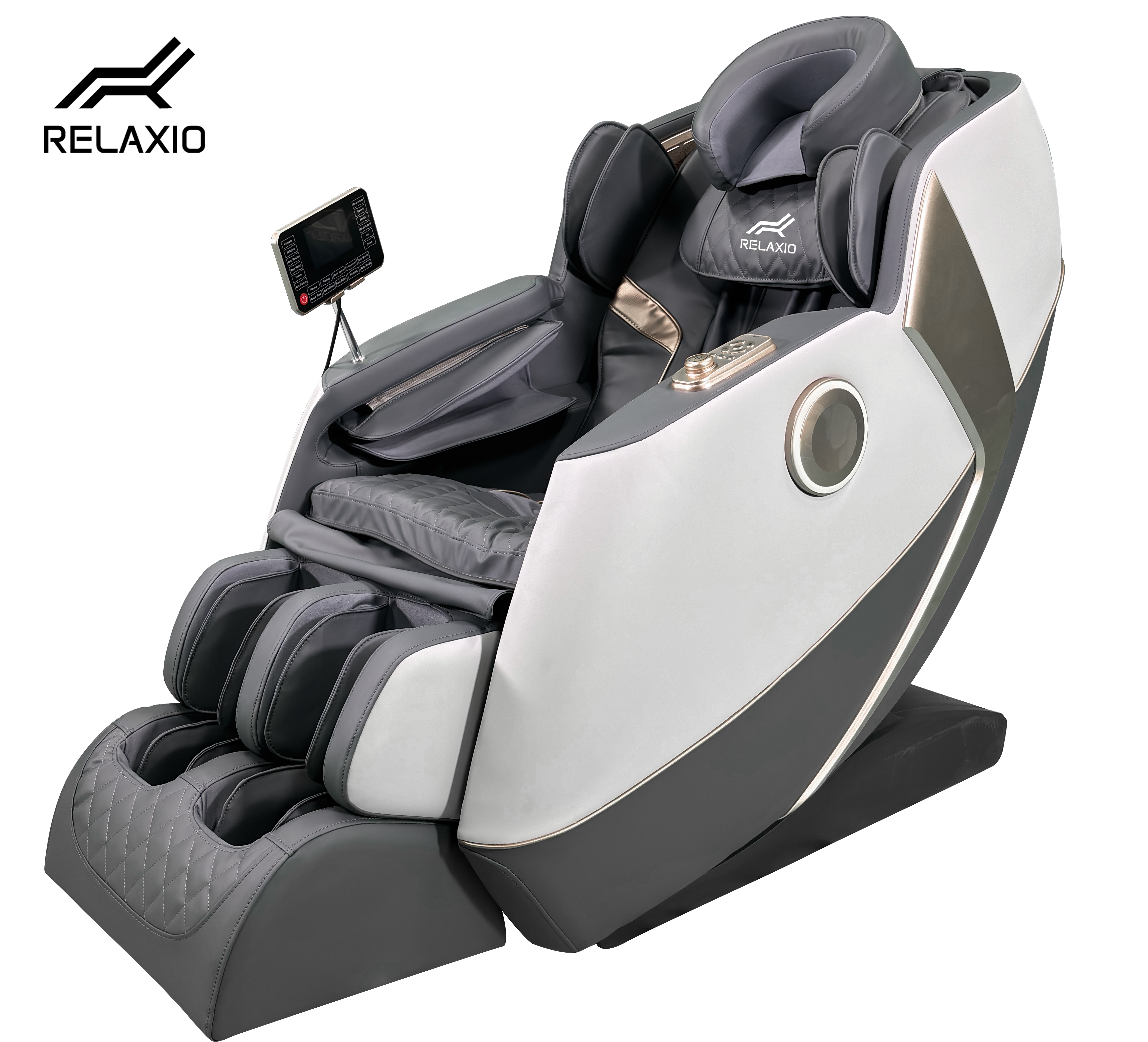 Recliner Full Body Zero Gravity Massage Chair - Black 7