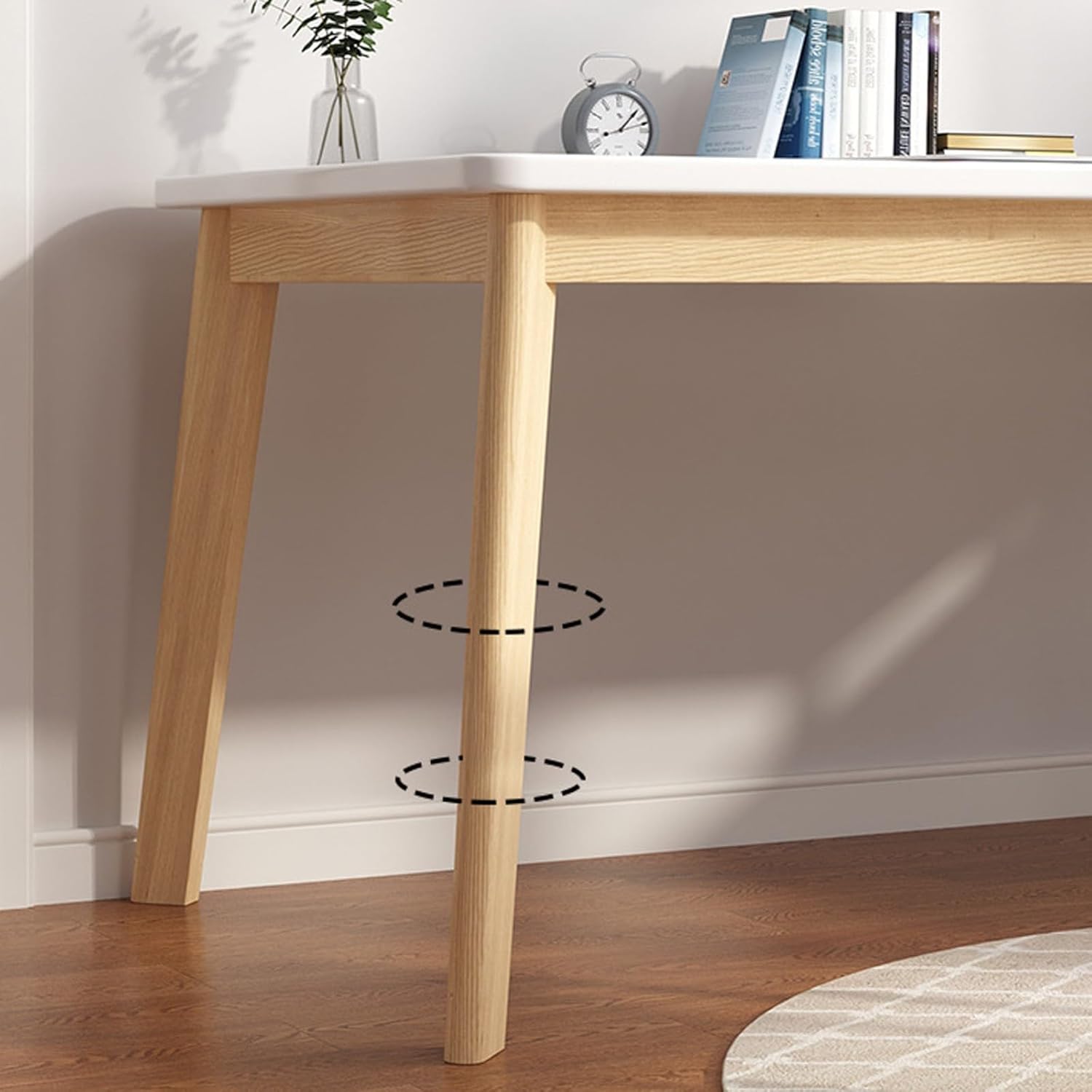 Computer Desk Study Desk 120 CM White