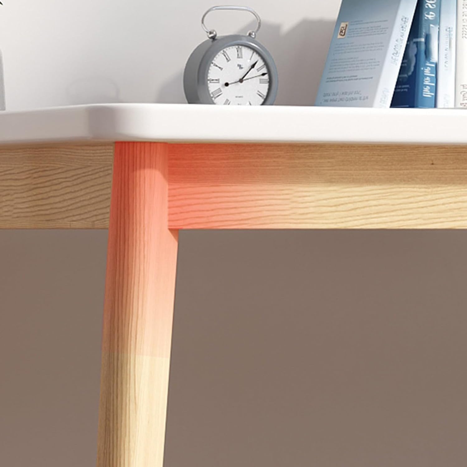 Computer Desk Study Desk 120 CM White 4