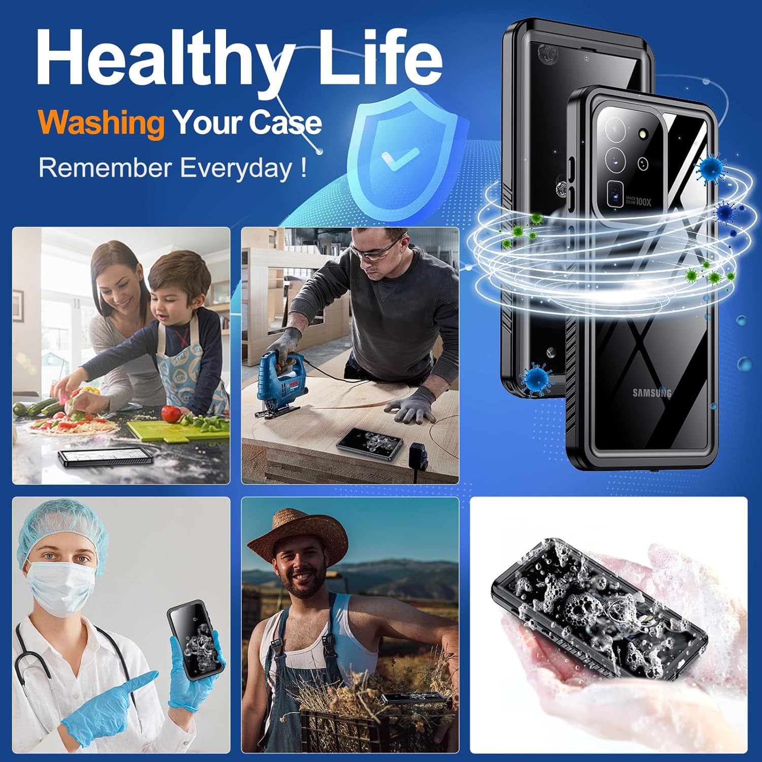 Samsung Galaxy S20 Ultra Waterproof Case 4