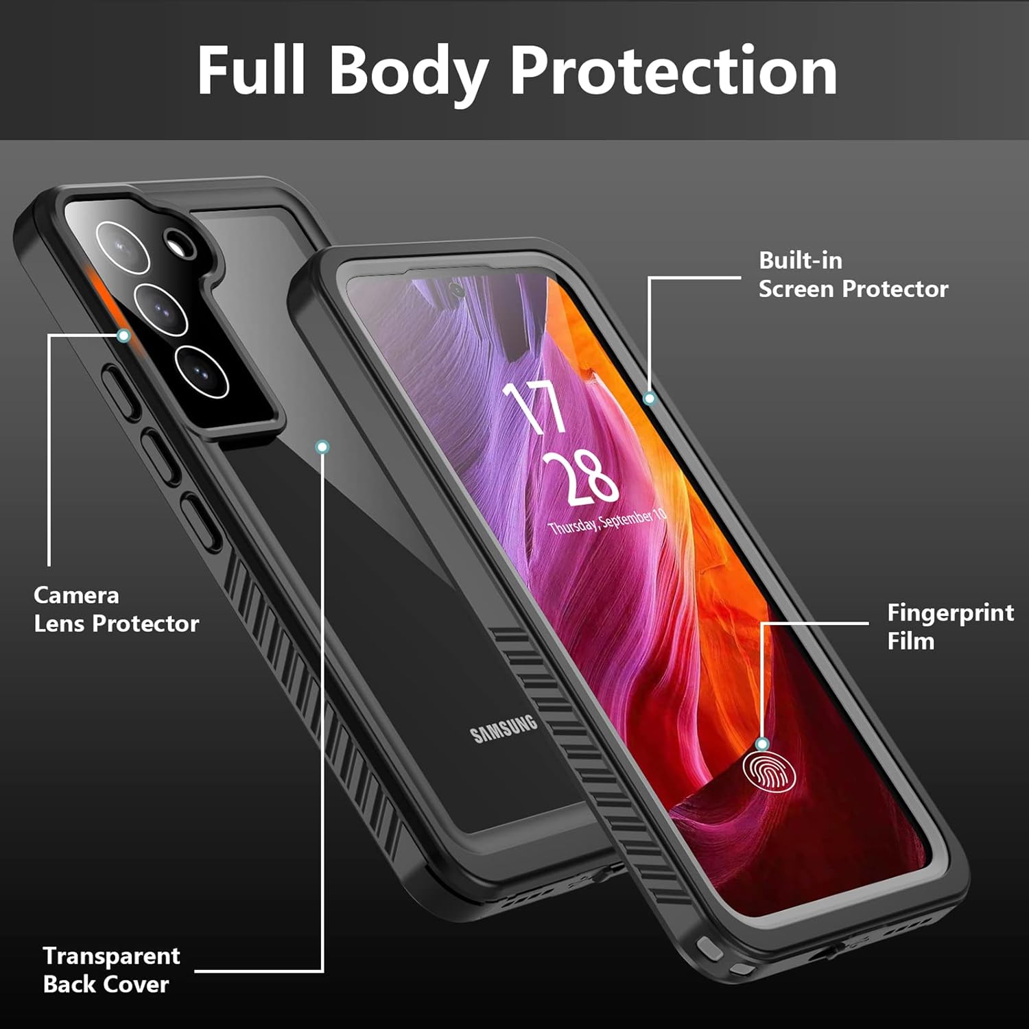 Samsung Galaxy S22 Plus Waterproof Case 3