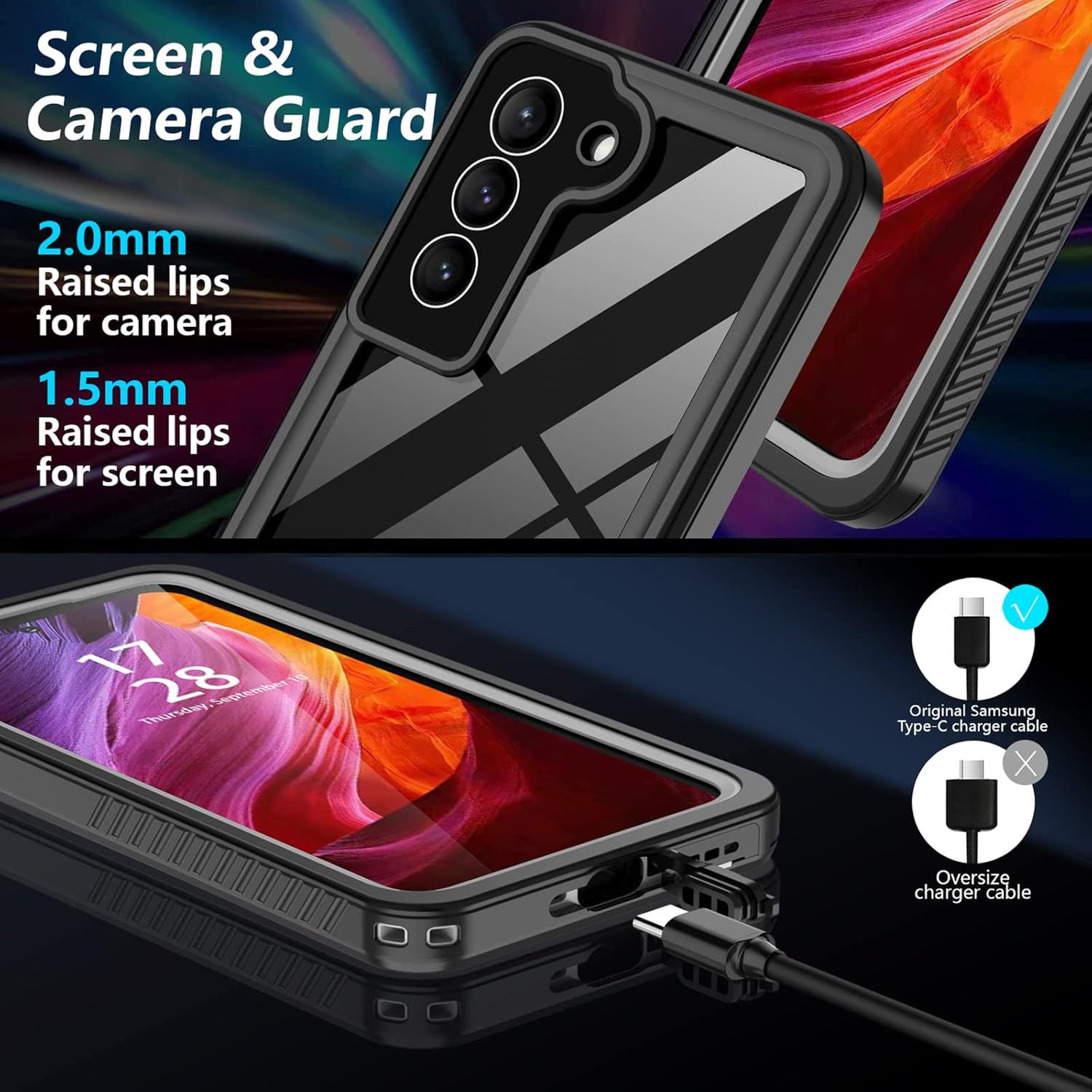 Samsung Galaxy S22 Plus Waterproof Case 4