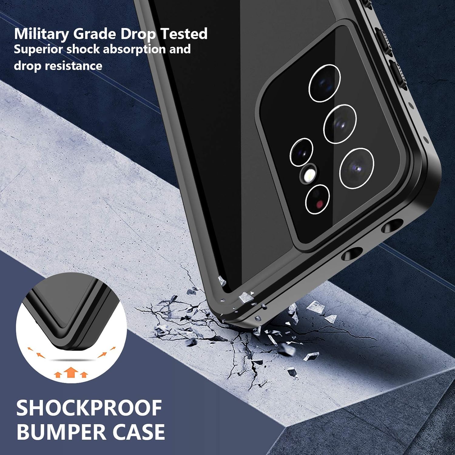 Samsung Galaxy S21 Ultra Waterproof Shockproof Case 4