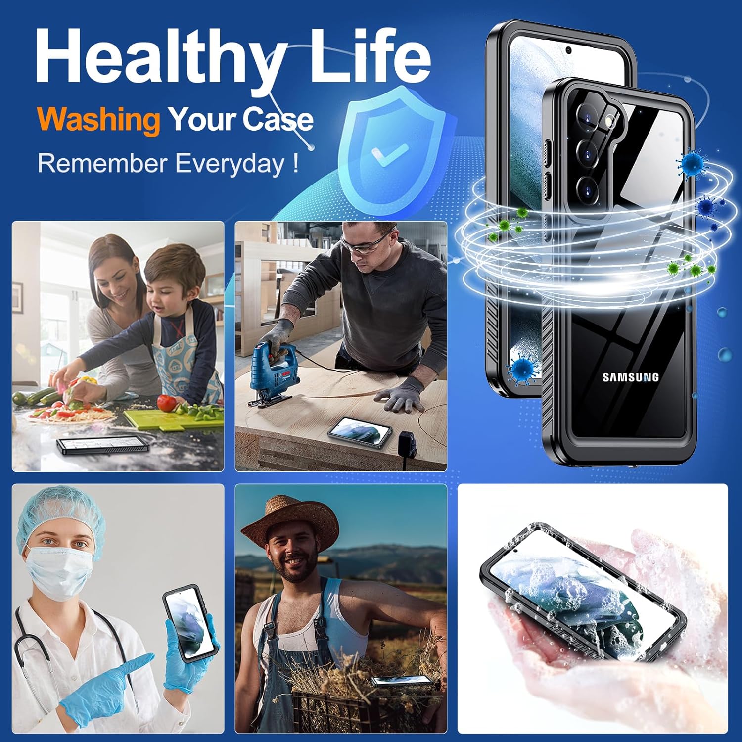 Samsung Galaxy S21 Waterproof Case 3