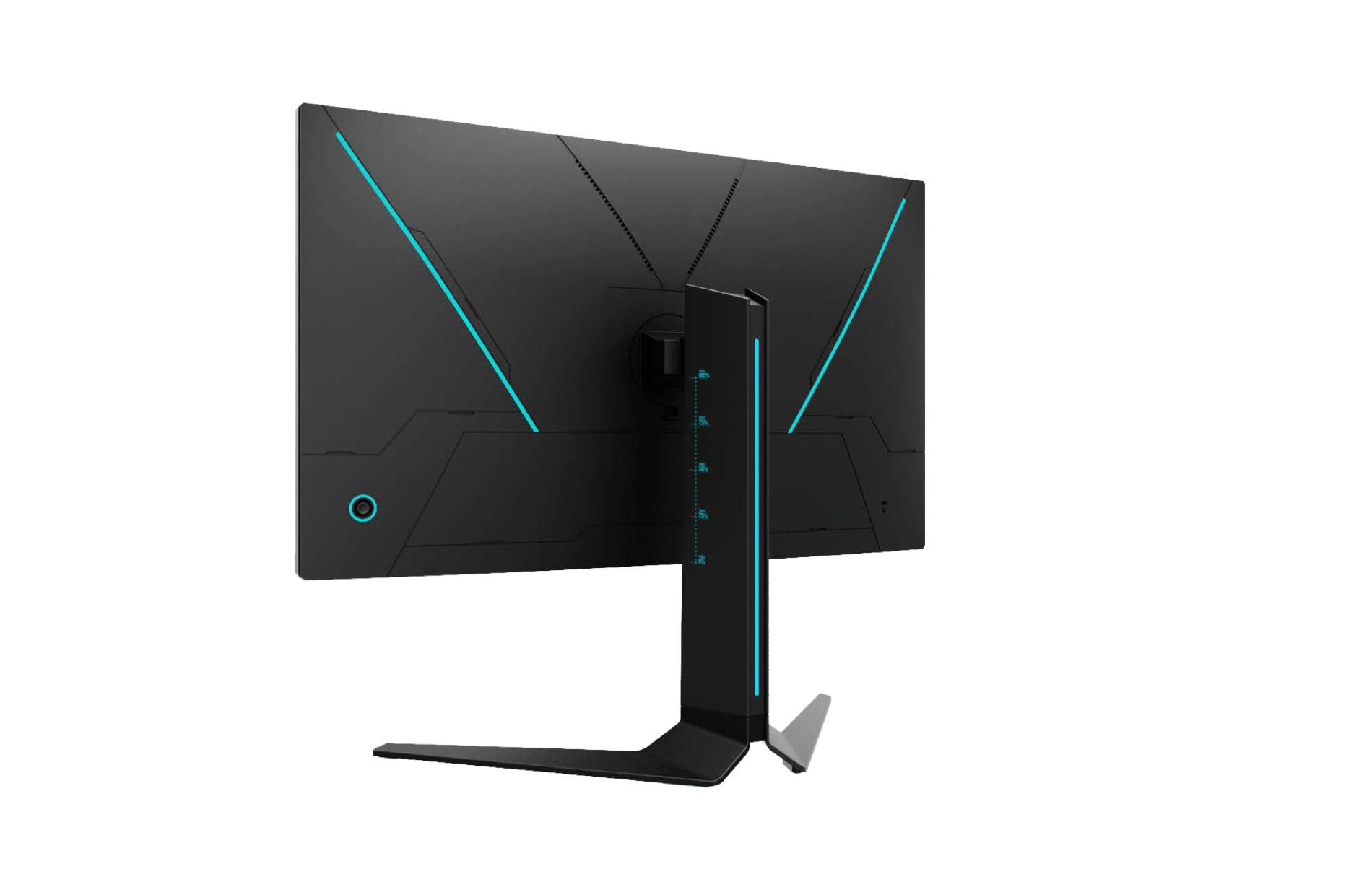 QMAX Gaming Computer Monitor 27 IPS panel Flat QHD (2560 x 1440) 165Hz 1ms Adaptive Sync with Speakers Height Adjustable 3