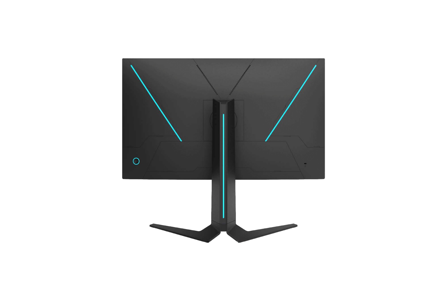 QMAX Gaming Computer Monitor 27 IPS panel Flat QHD (2560 x 1440) 165Hz 1ms Adaptive Sync with Speakers Height Adjustable 4