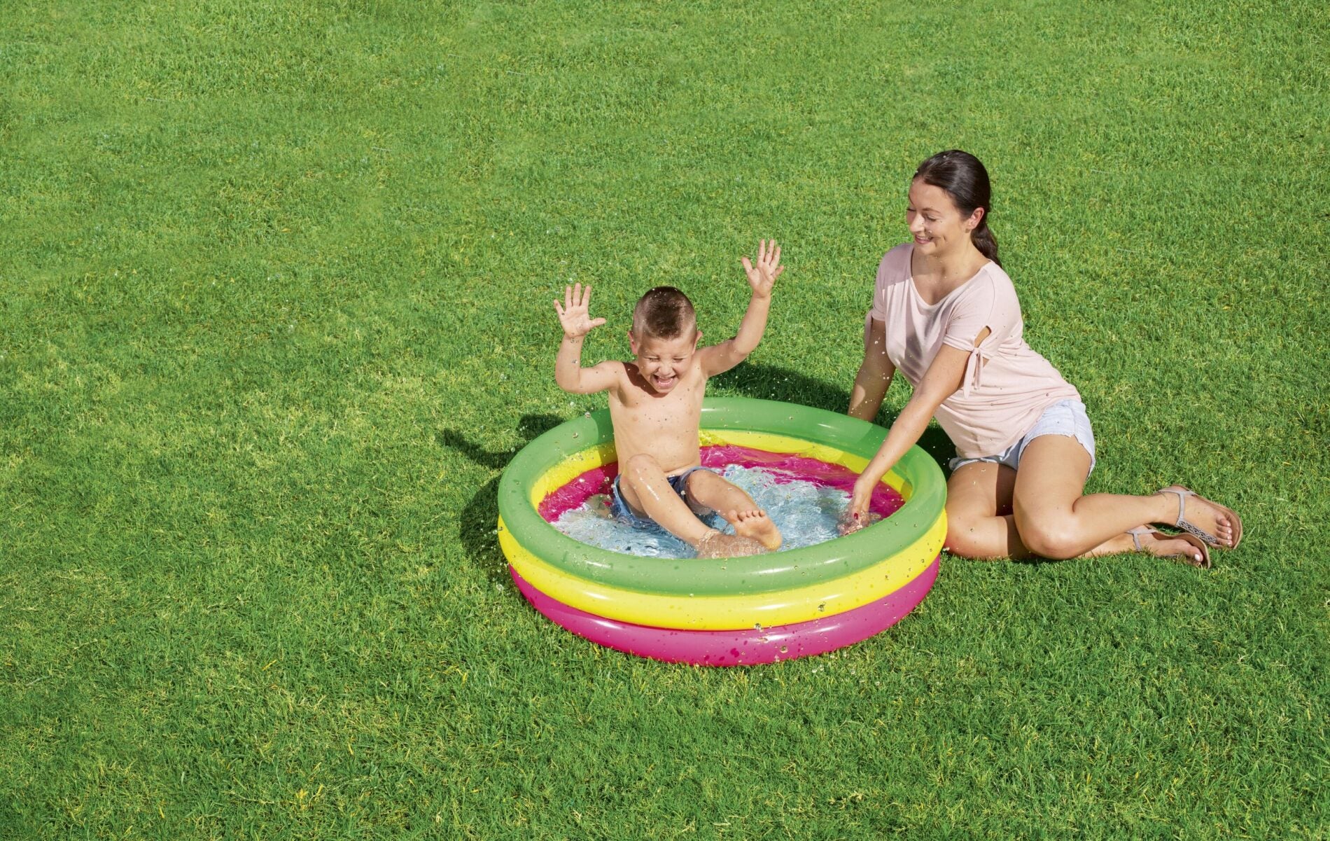 Bestway 1.02m x H25cm Swim Squad Kiddie Pool 3