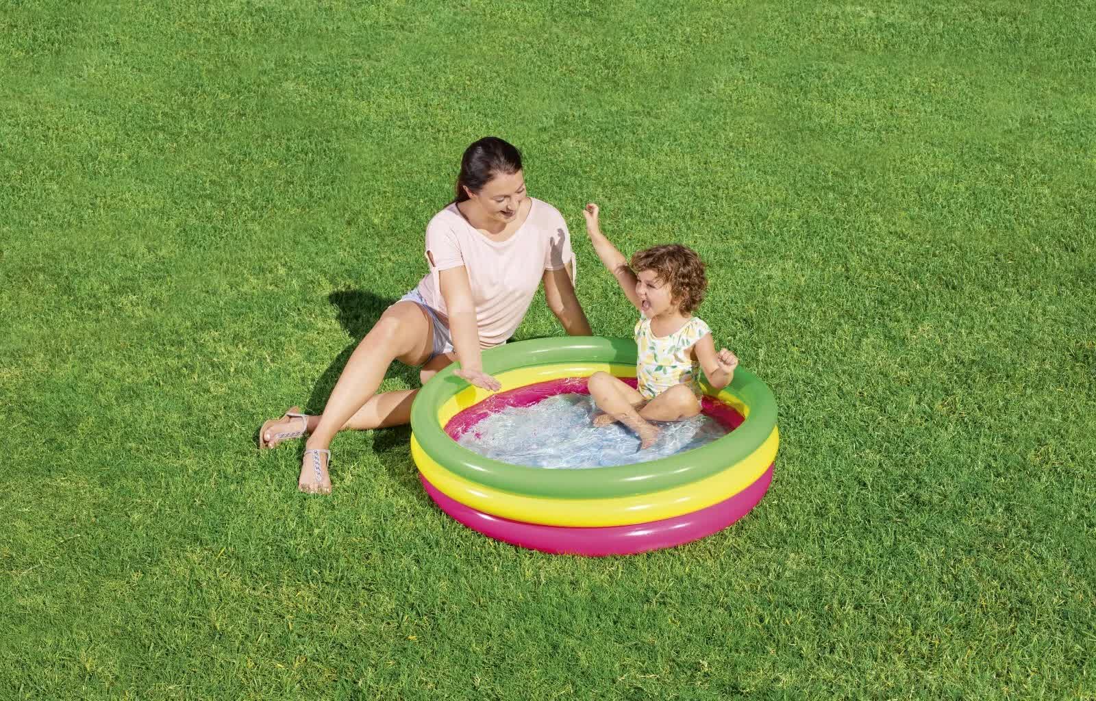Bestway 1.02m x H25cm Swim Squad Kiddie Pool 4