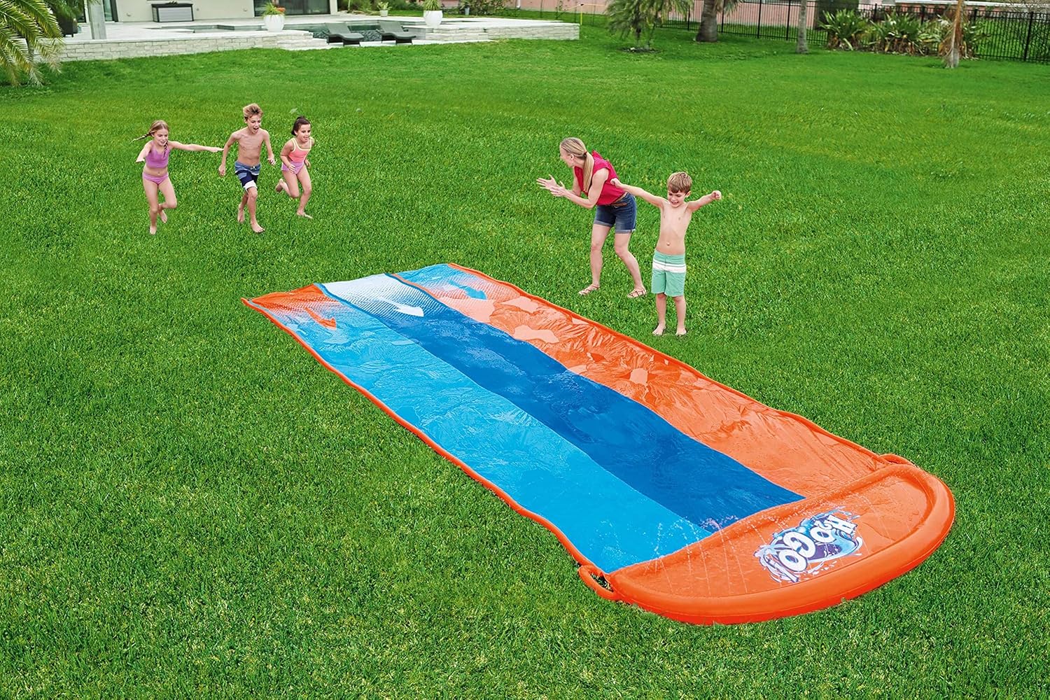Bestway 4.88m Water Triple Slide