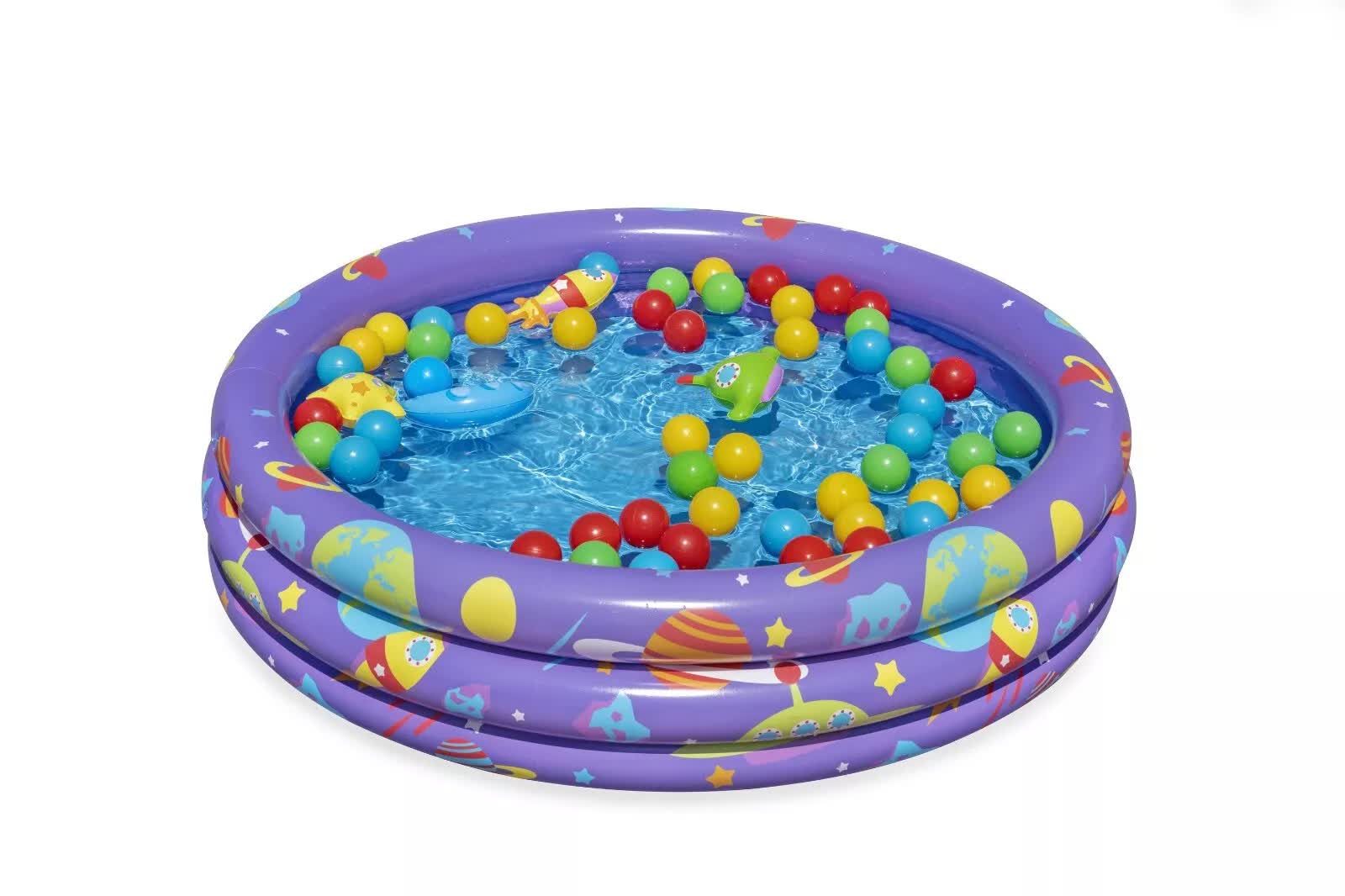 Bestway 1.02m x H25cm Intergalactic Surprise Ball Pit 6