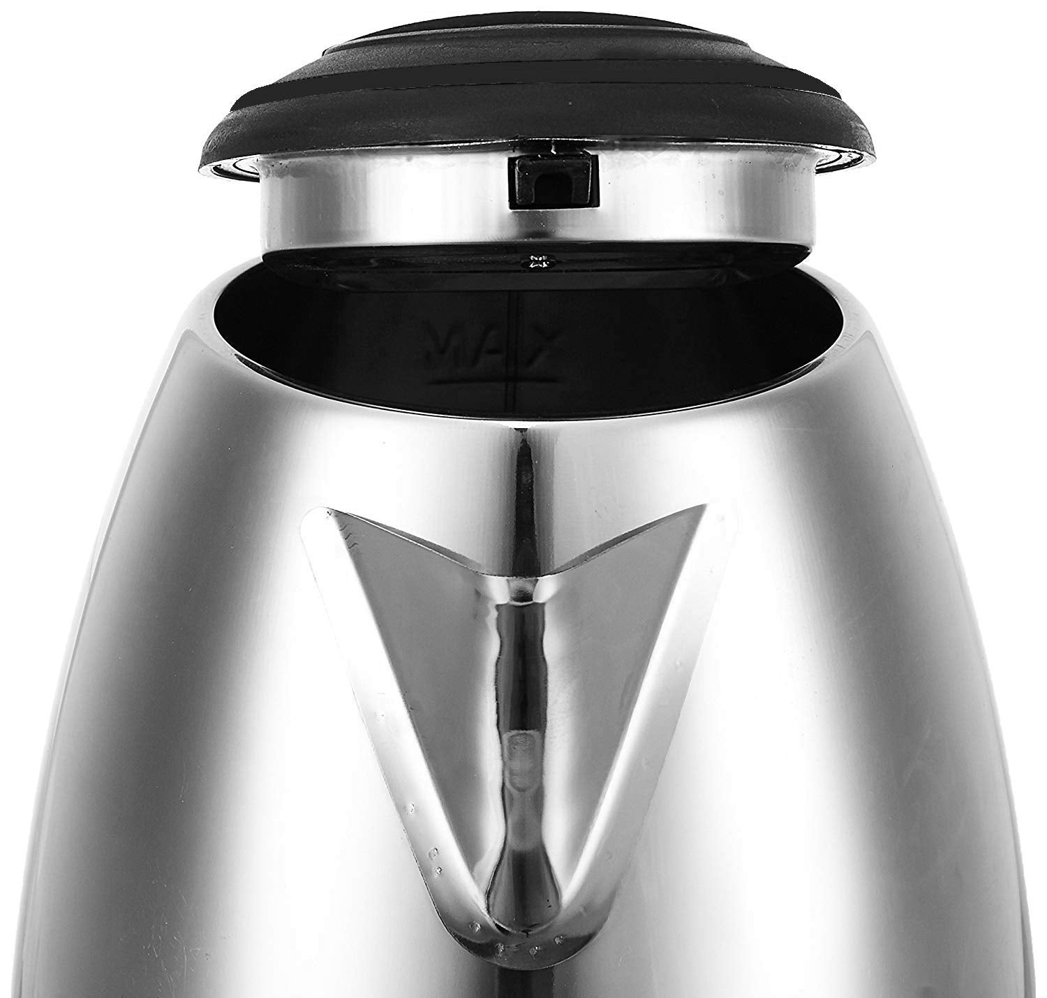 1.2L Stainless Steel Electric Kettle - Silver 3